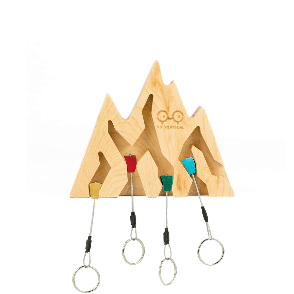 Ahorn Key Holder Mountain  Kletterzubehör Braun_WOOD | one size