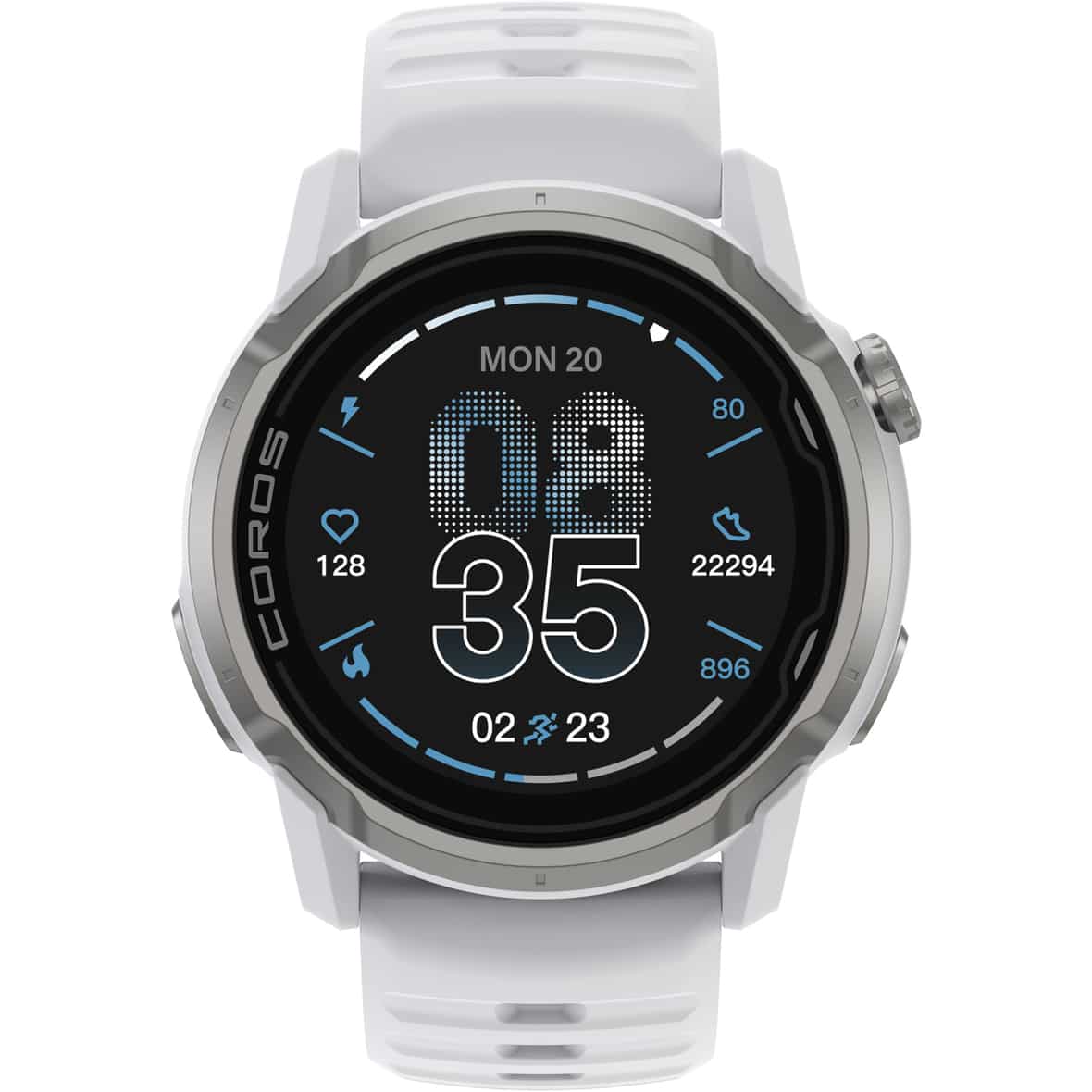 Apex 4 White 46 mm Sportuhr Weiß_WHITE | one size