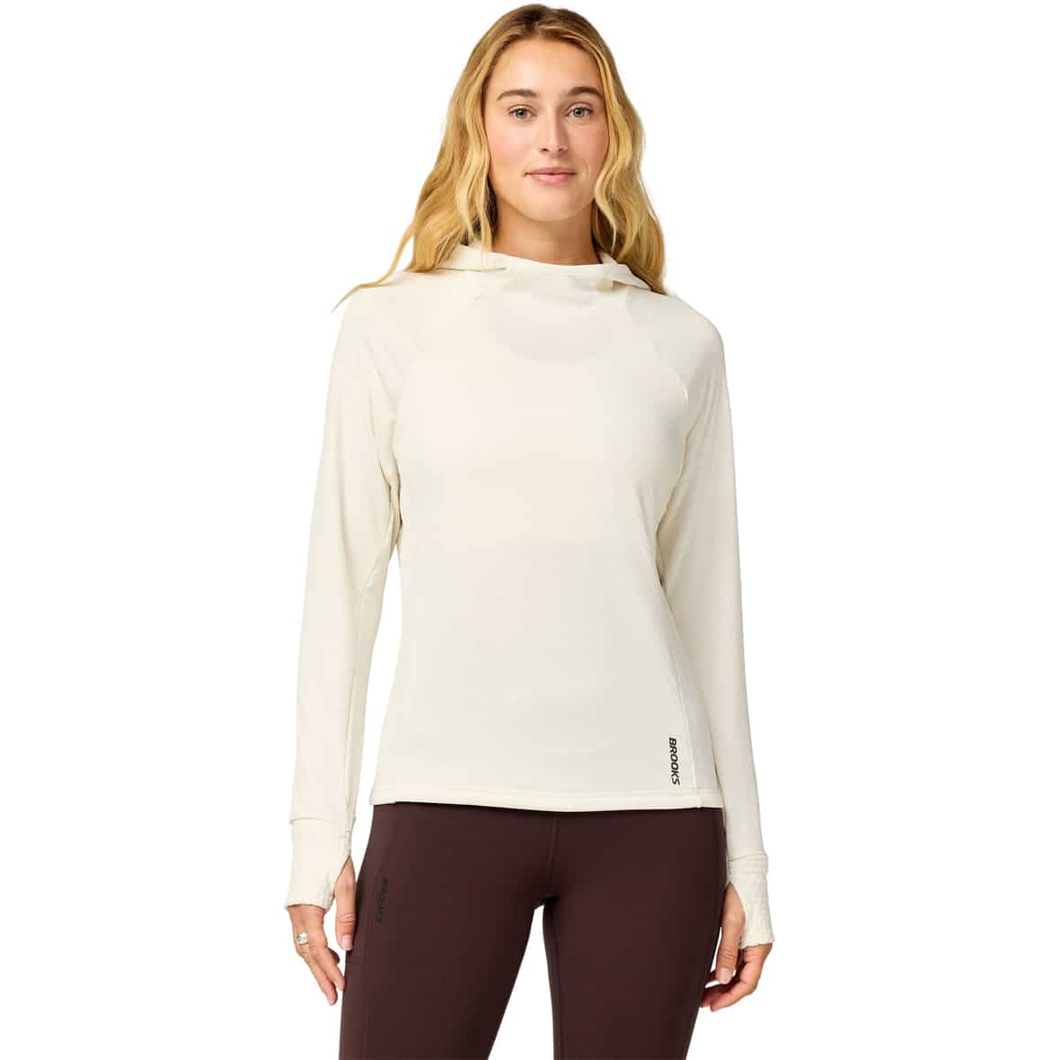 Momentum Thermal  Damen Laufshirt Beige_278__BONE | XS