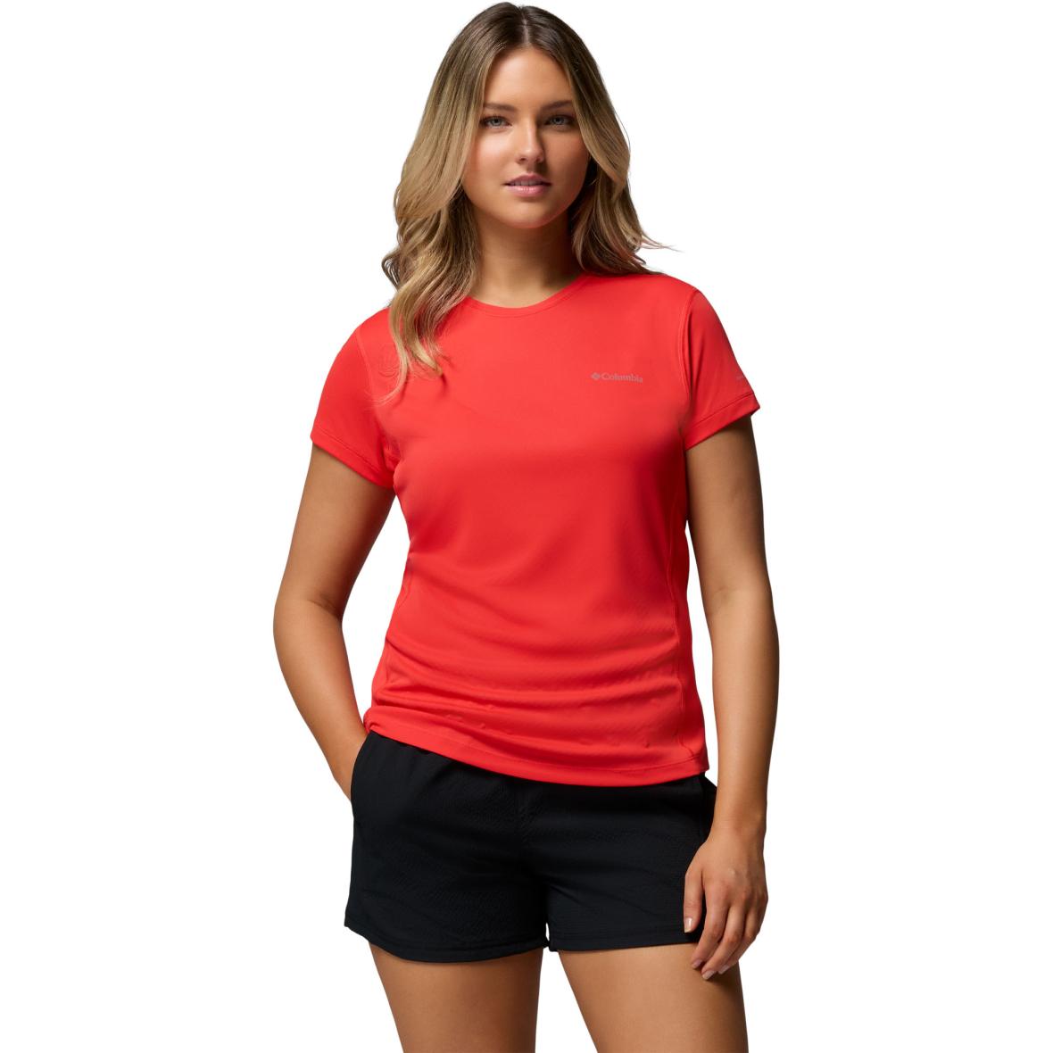 Zero Rules Light SS Crew Damen T-Shirt Rot_606 | S