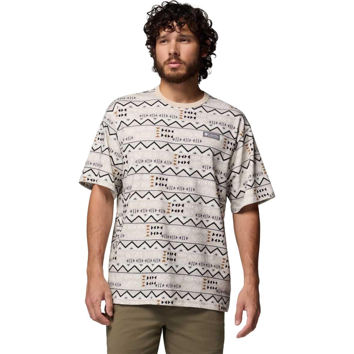 CSC Heavyweight Printed Herren T-Shirt Beige_278 | L