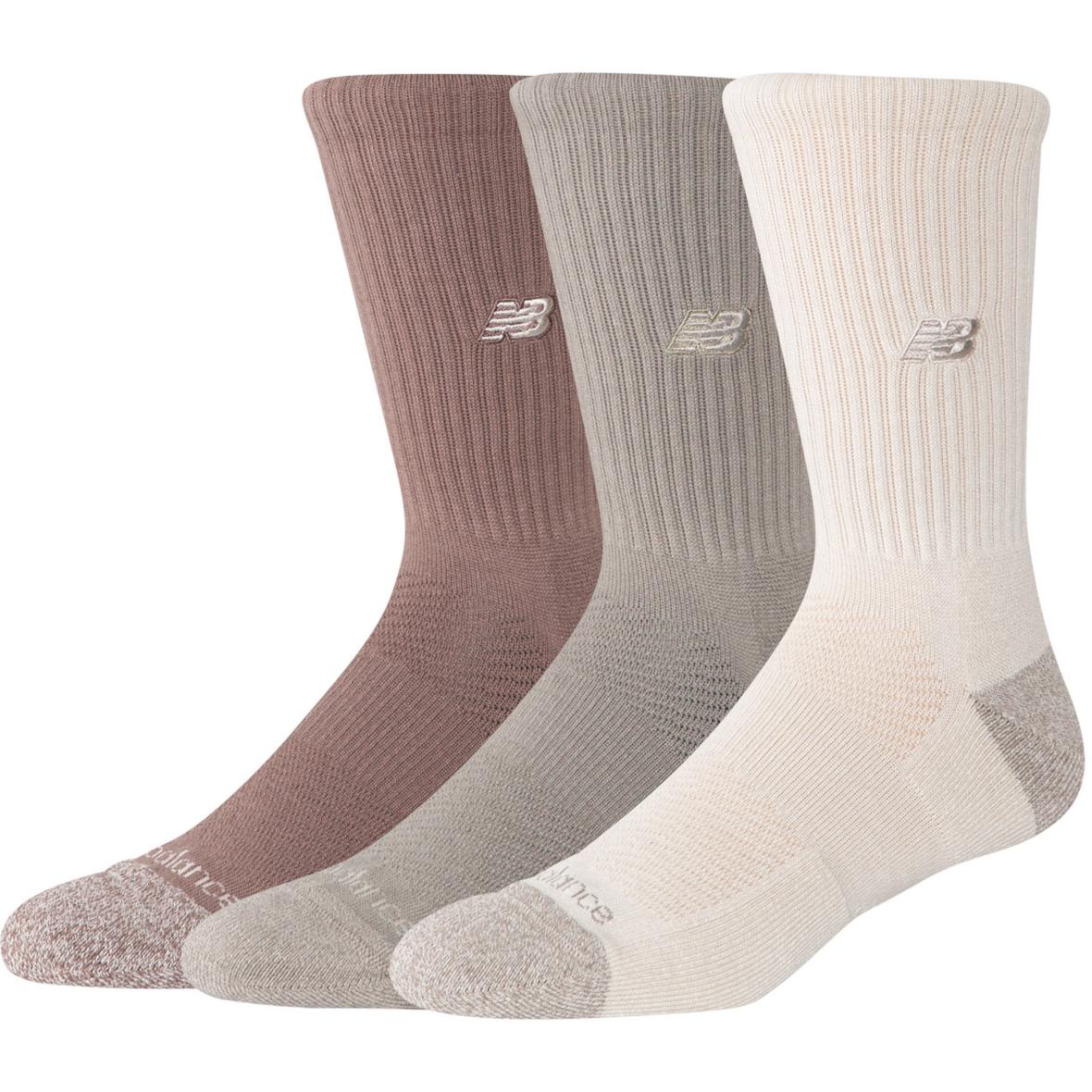 3er Pack Active Premium Crew  Socken Beige_AS | M