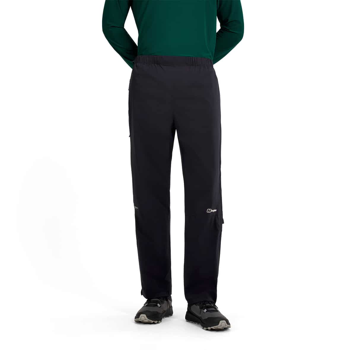Pacsmart Herren Regenhose Schwarz_BP6__BLK/BLK | L-Long