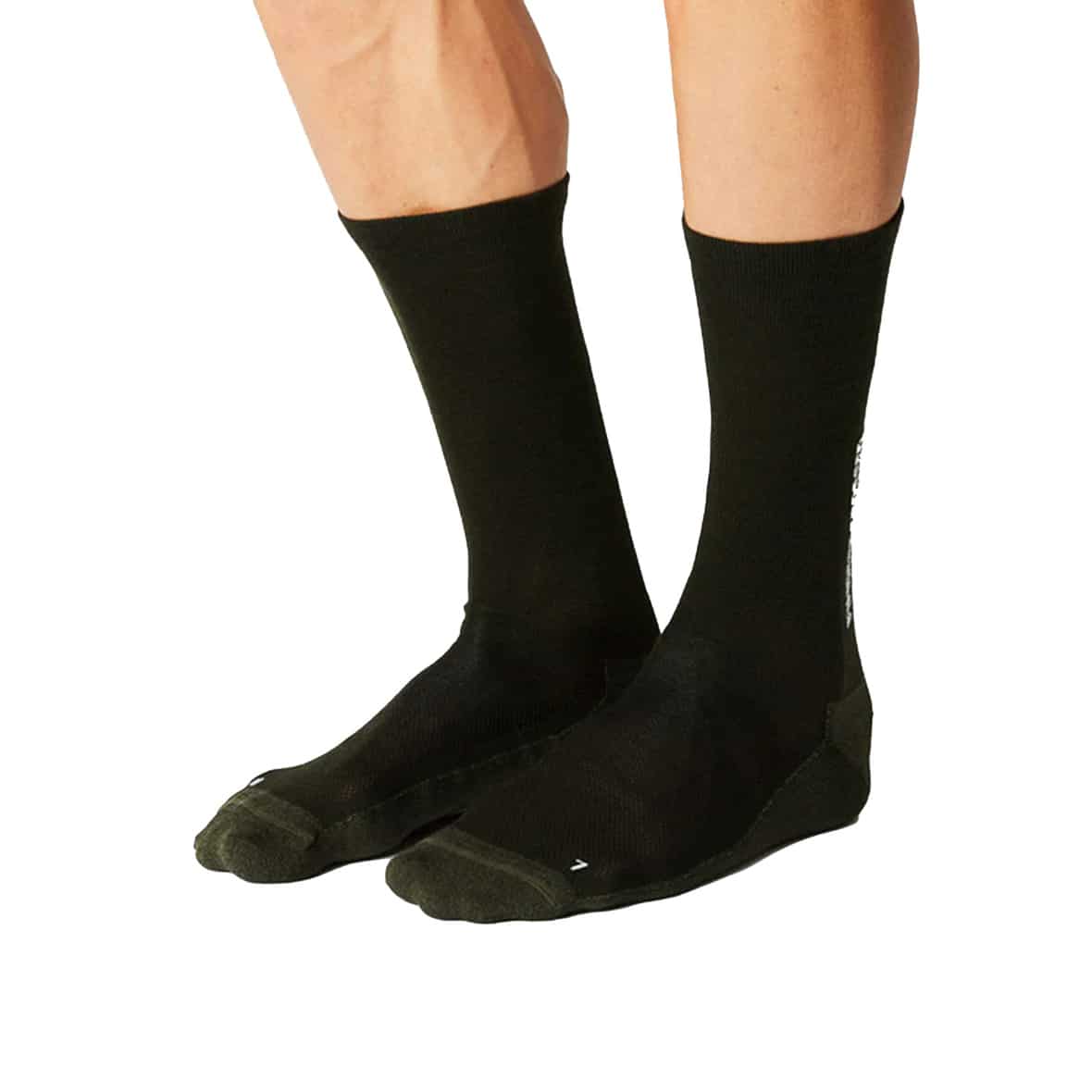 Light Merino Silk Fahrradsocken Grün_GREEN | 35-38