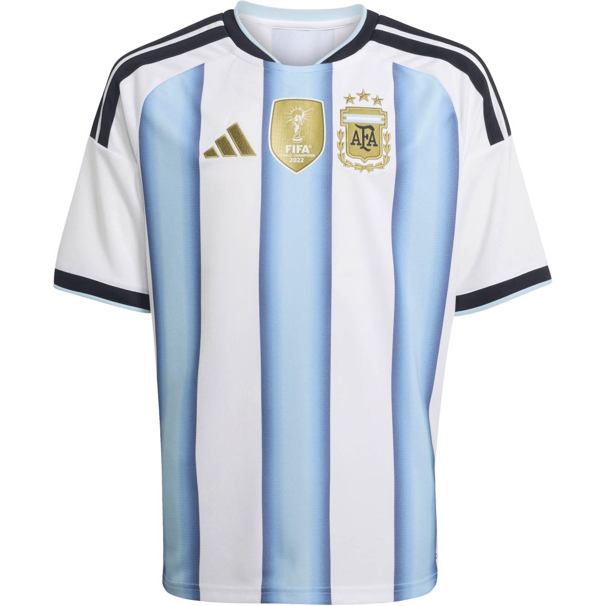 Argentinien 2026 Heim  Kinder Fußballtrikot Weiß_000__WHITE/ICEBLU/LTBLUE | 140