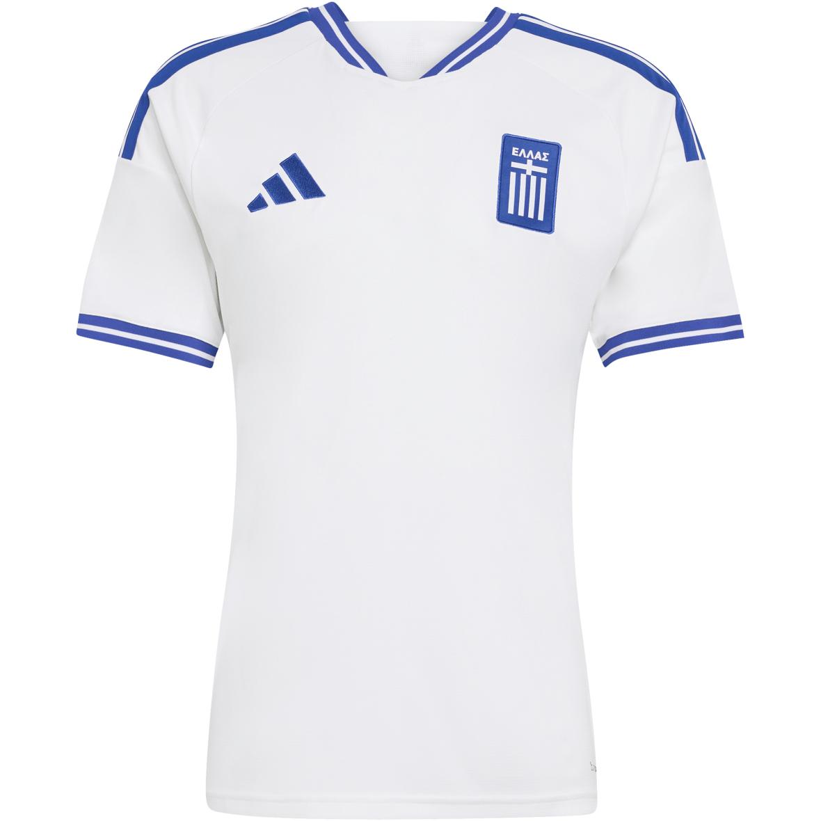 Griechenland 26 Heim Herren Fußballtrikot Weiß_000__WHITE | M