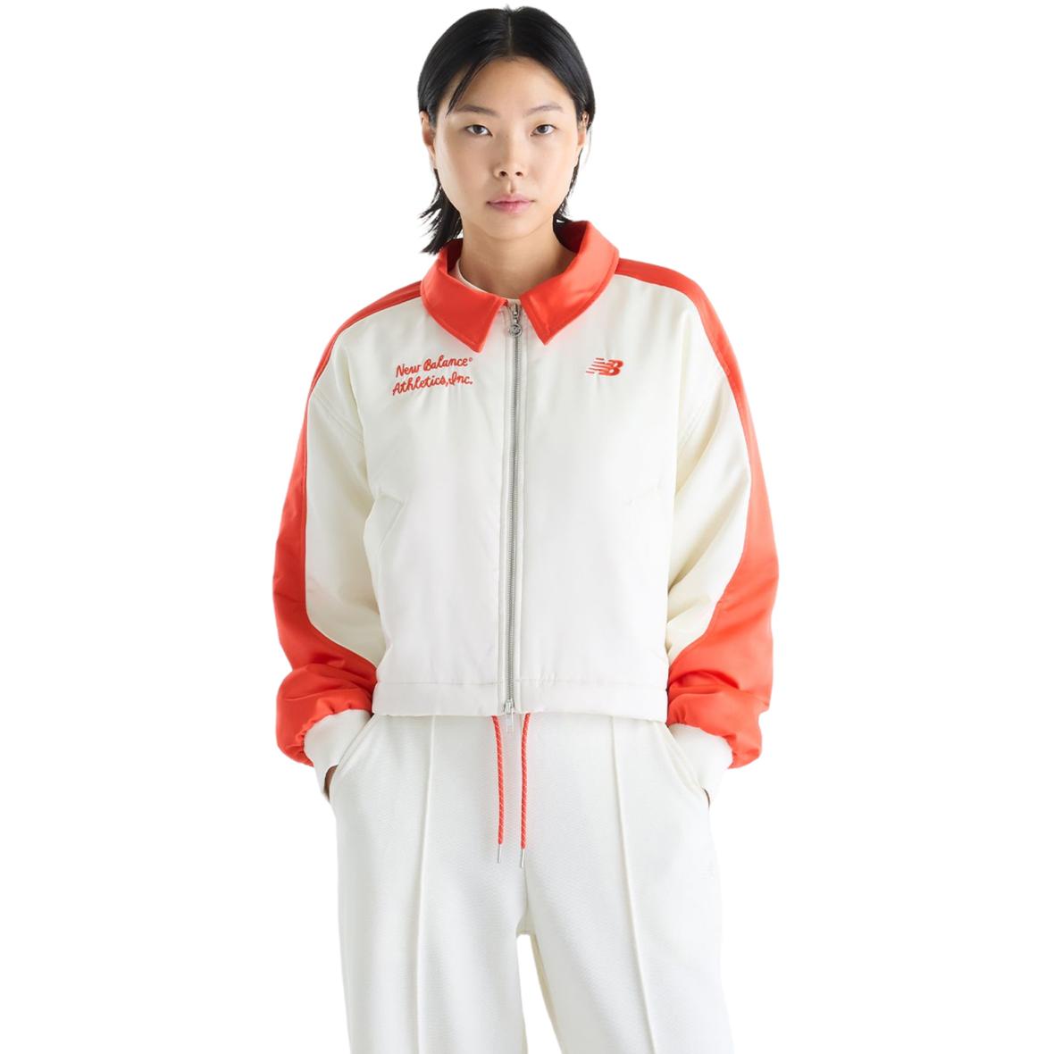 Sport Legacy Stadium Damen Trainingsjacke Beige_AGA | L