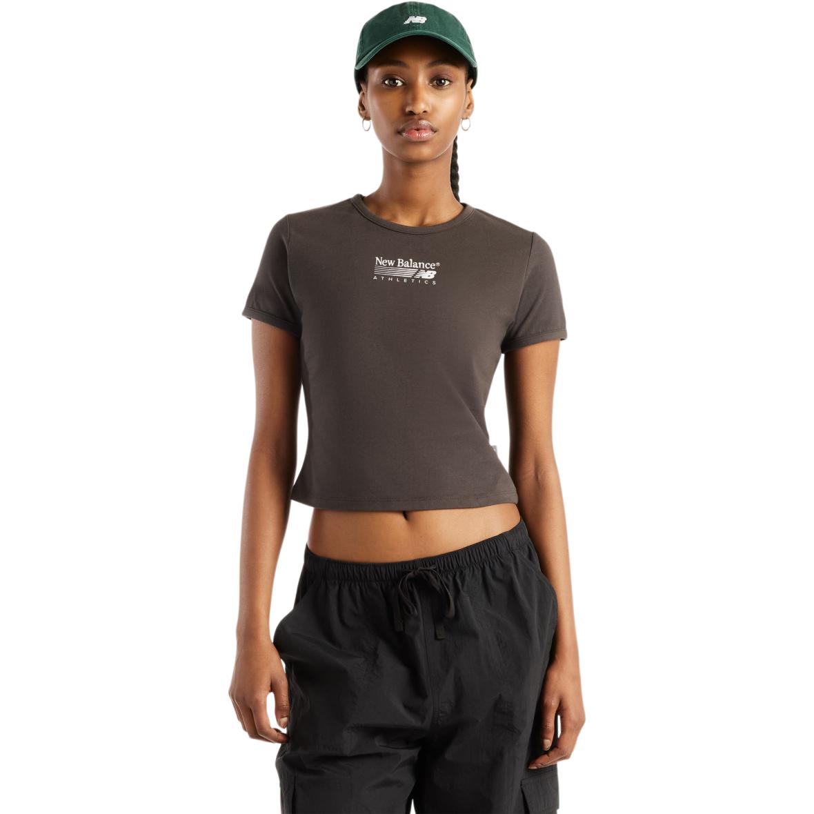 Trackside Ringer  Damen T-Shirt Schwarz_BLK__BLACK CEMENT | L