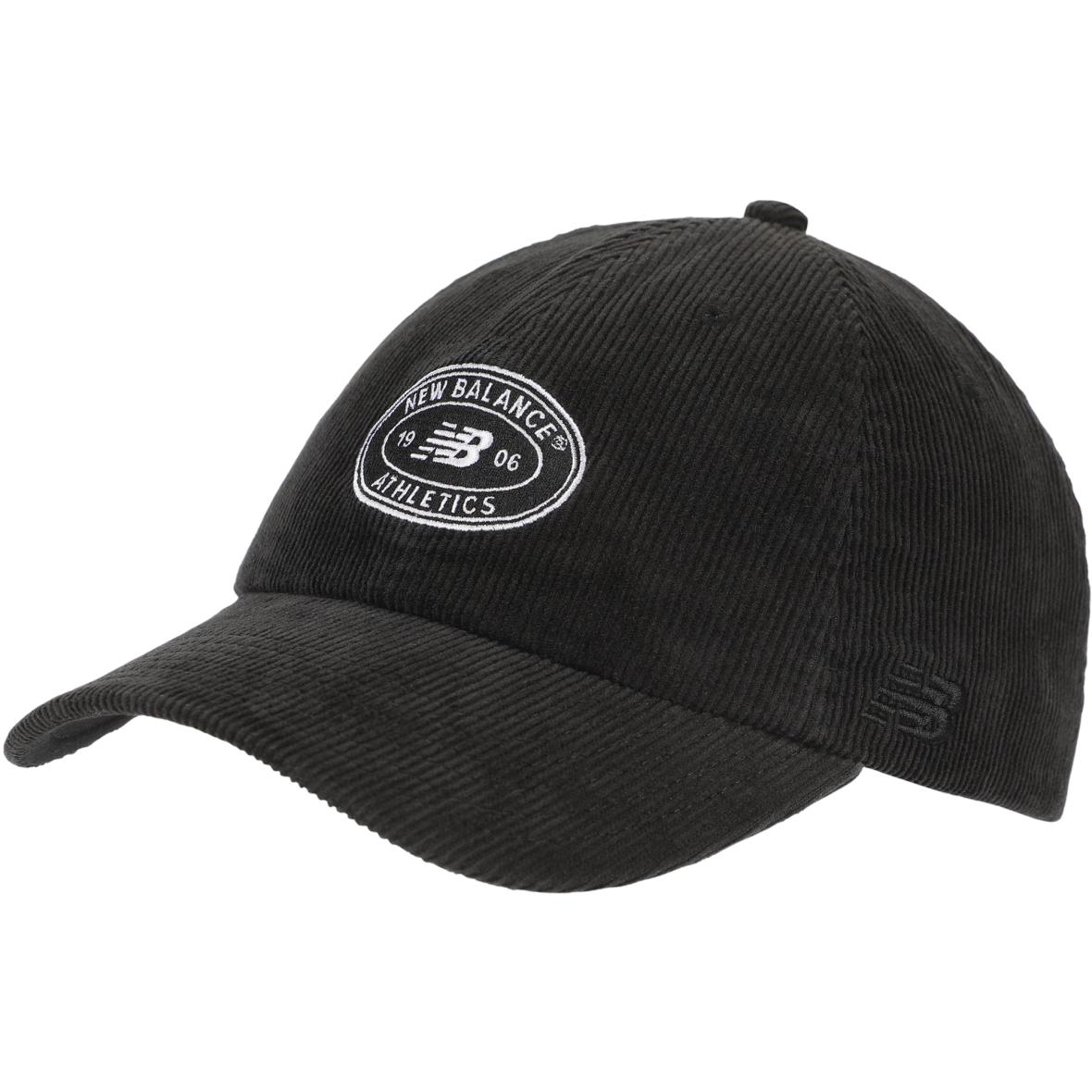 6 Panel Athletics  Cap Schwarz_BK | one size
