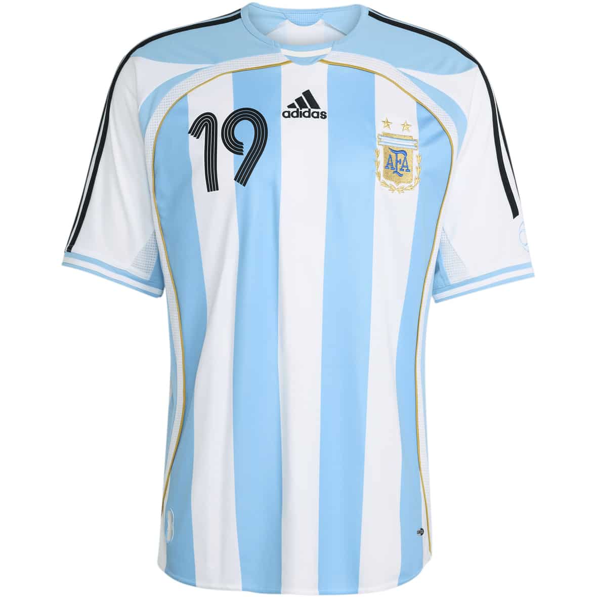 Argentinien 2006 Messi Heim Herren Fußballtrikot Weiß_000__WHITE | XS