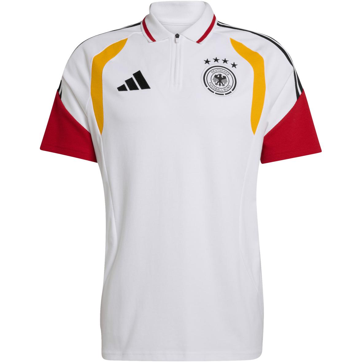 Deutschland 2026 Tiro Herren Poloshirt Weiß_000__WHITE | S