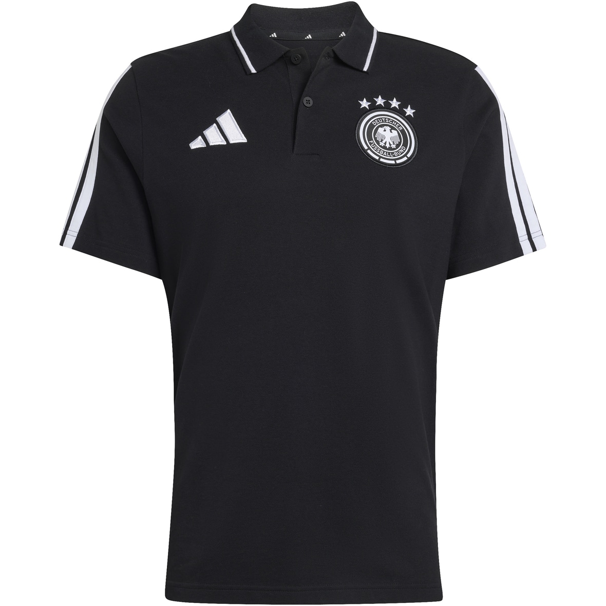 DFB DNA  Herren Poloshirt Schwarz_000__BLACK | M