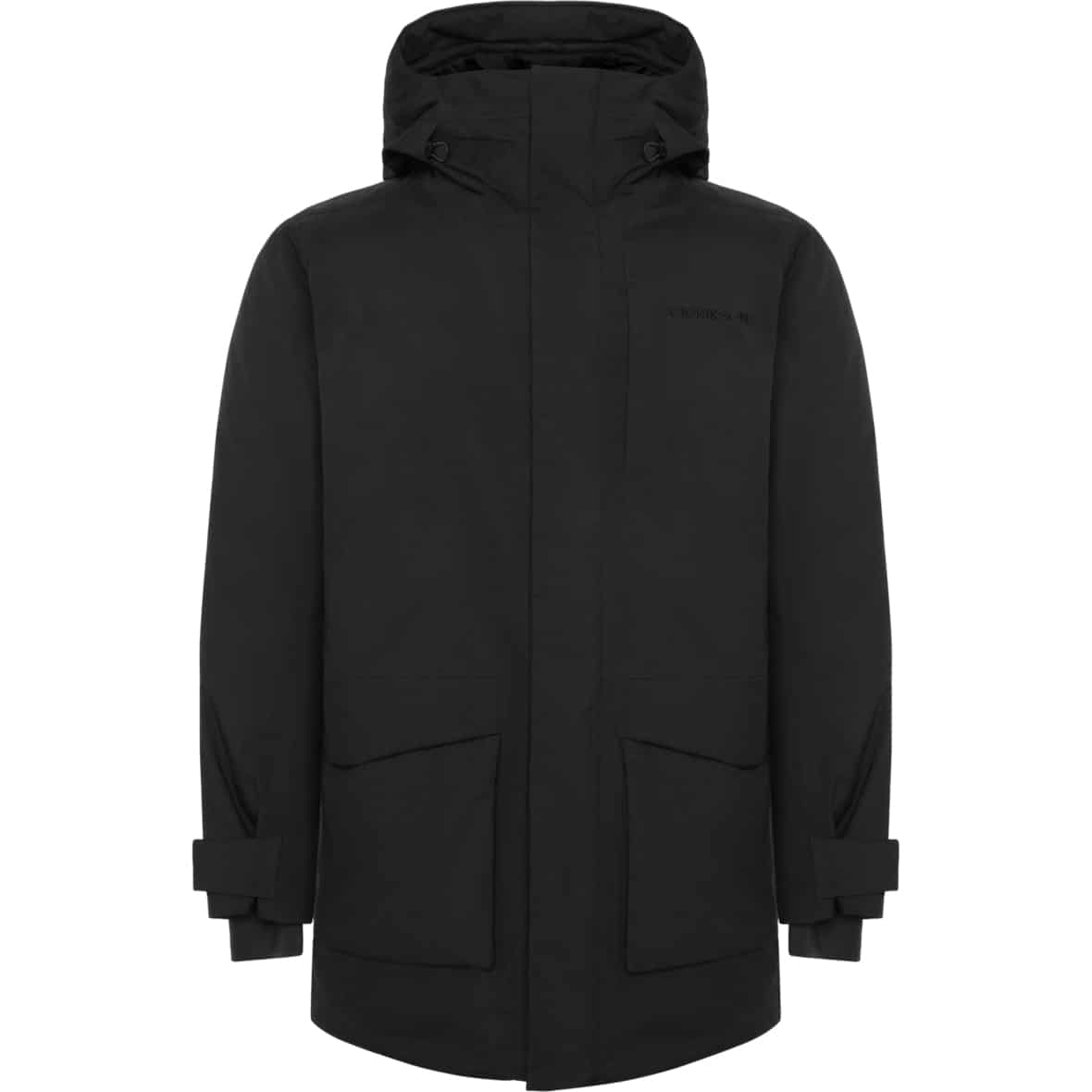 Akilles  Herren Parka Schwarz_060 | S