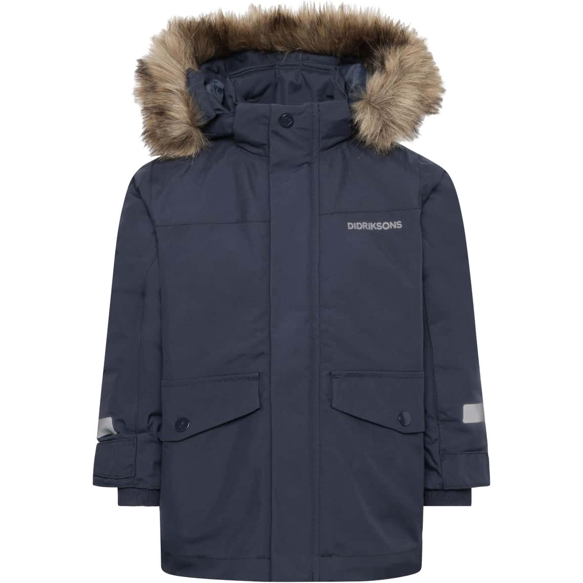 Bjärven Kinder Winterjacke Dunkelblau_039 | 90