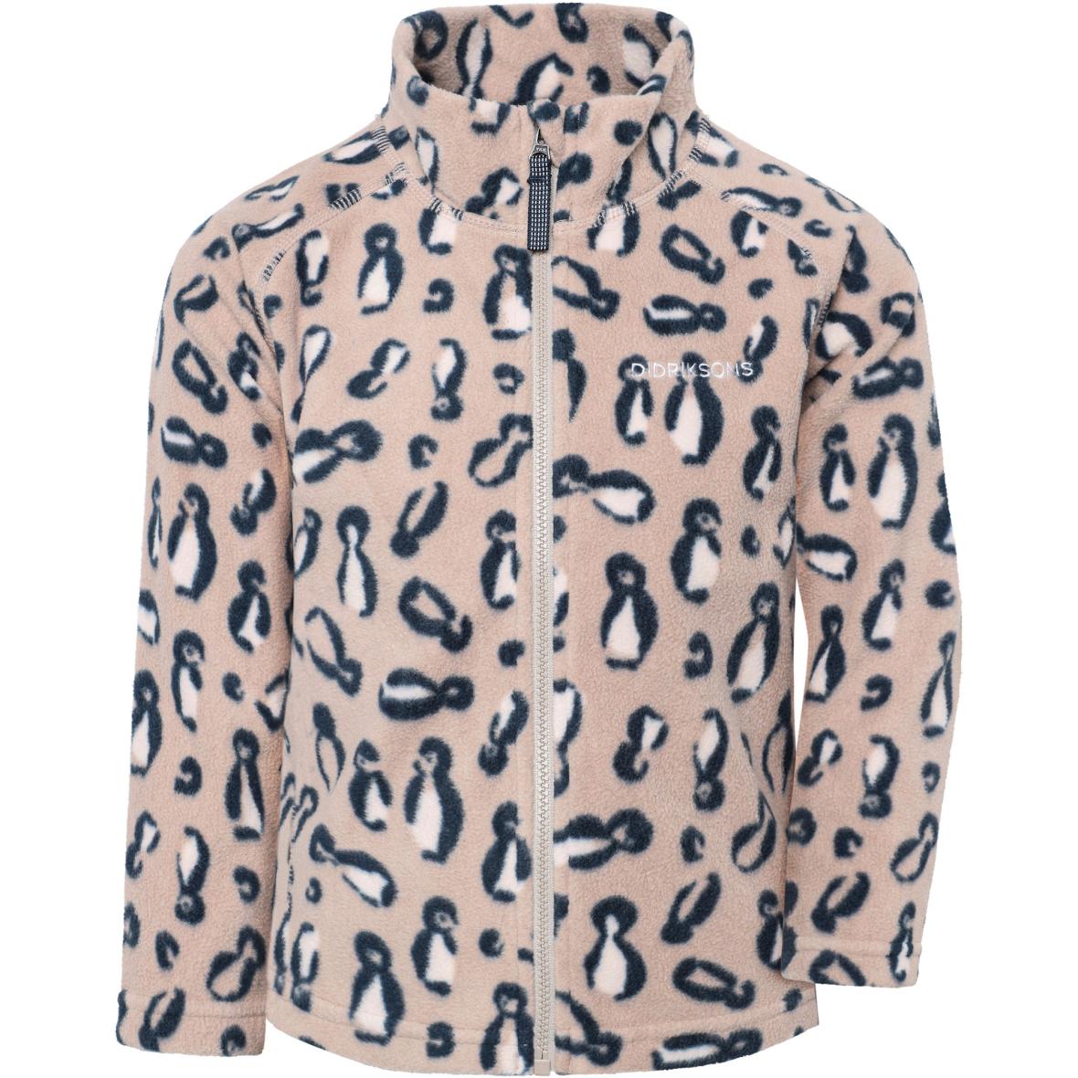 Monte Printed Kinder Fleecejacke Beige_Q09 | 90