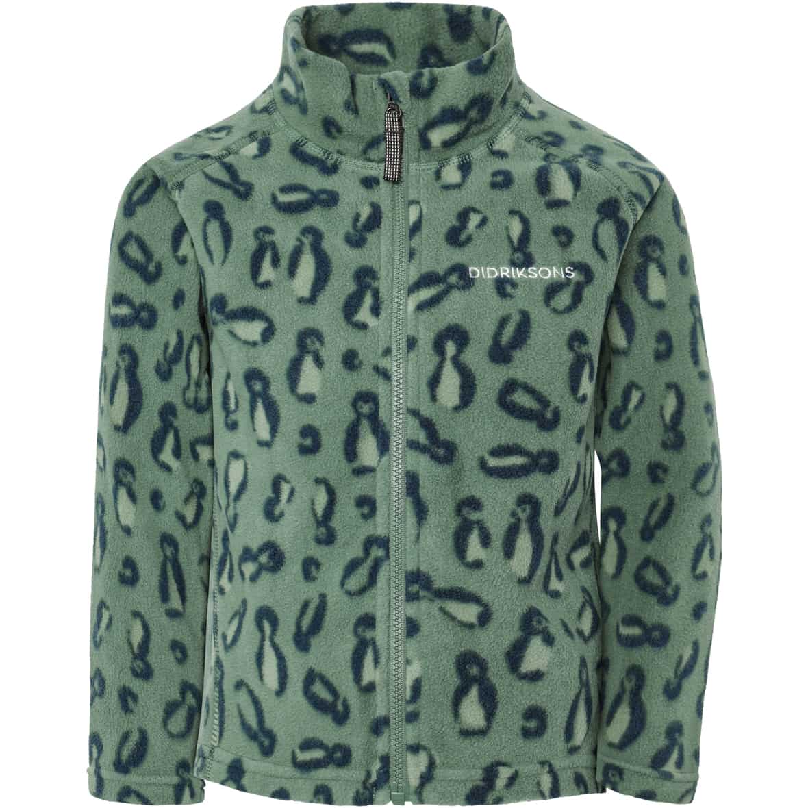 Monte Printed Kinder Fleecejacke Grün_Q14 | 90