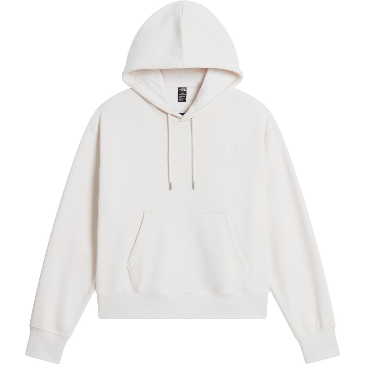 Essential Simple Dome Boxy Damen Hoodie Beige_3IE | L