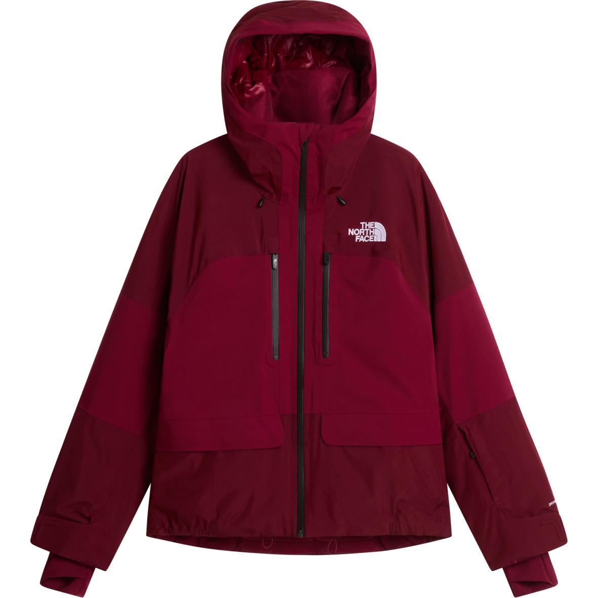 Powstar Damen Skijacke Dunkelrot_MVO | M