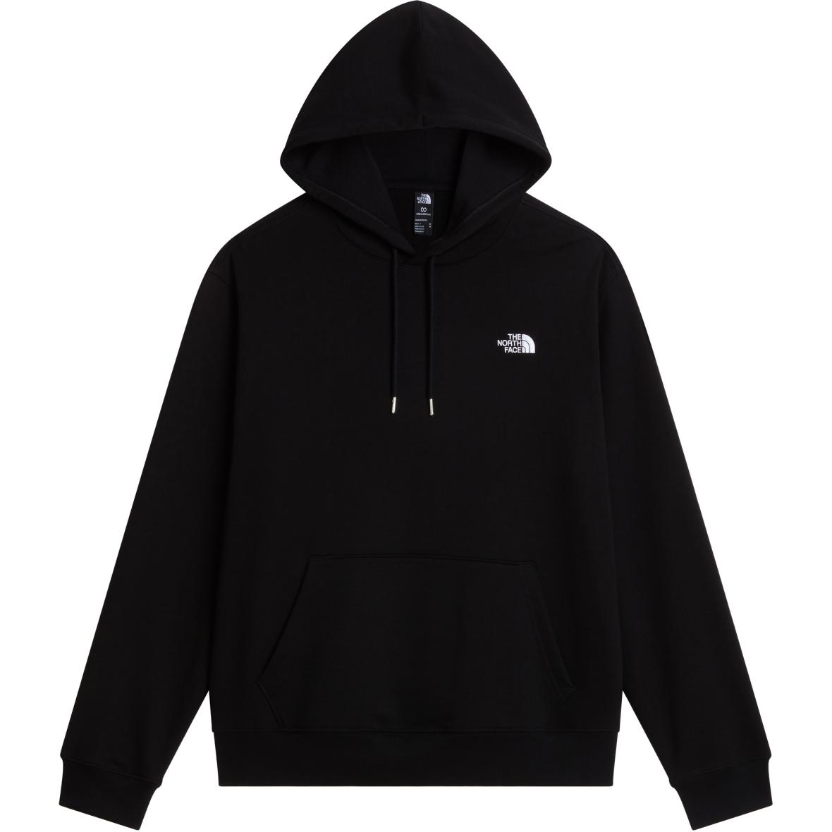 Essential Terry Simple Dome Herren Hoodie Schwarz_JK3 | S