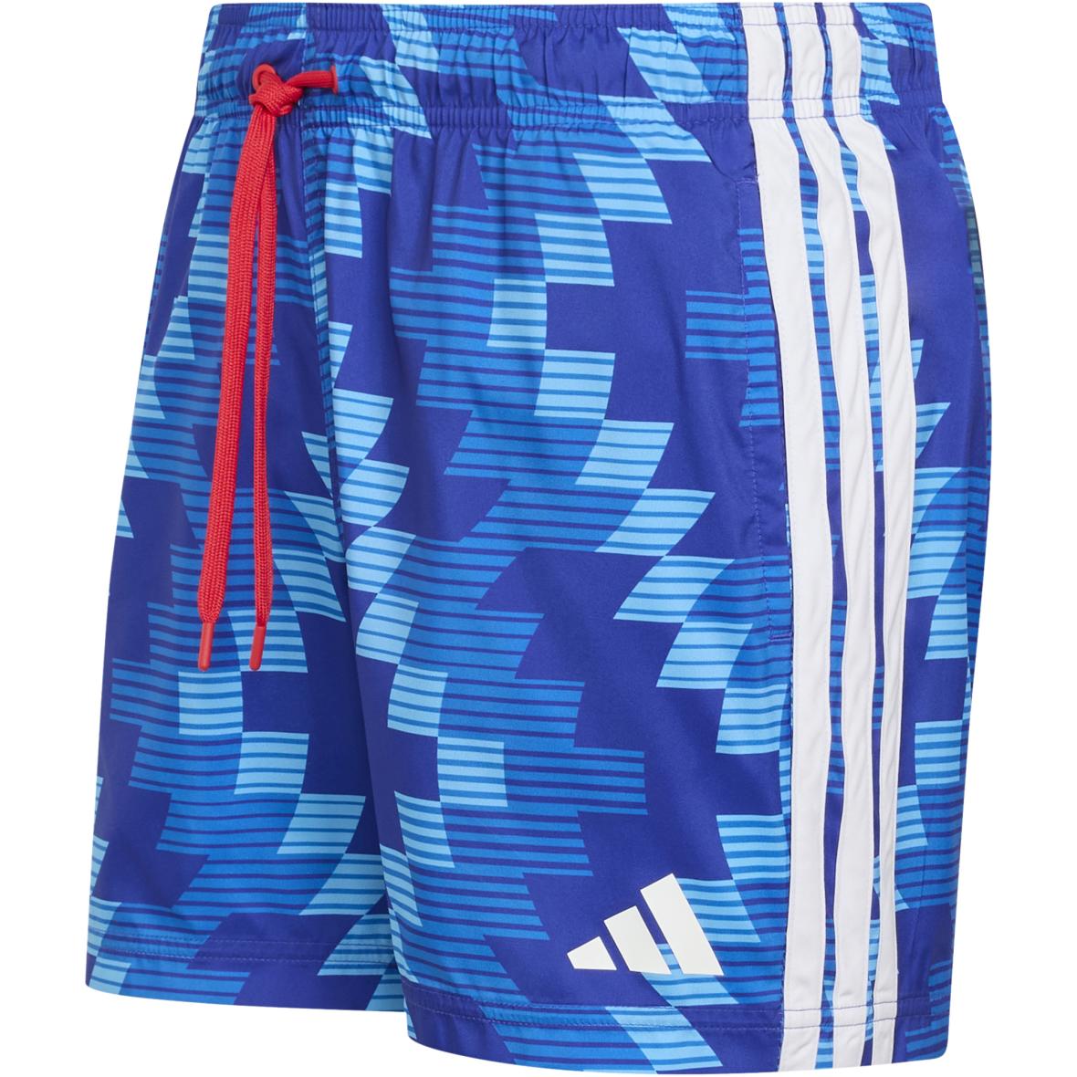 Football Inspired Graphic Herren Badehose Blau_000__SEBLBU/WHITE | M
