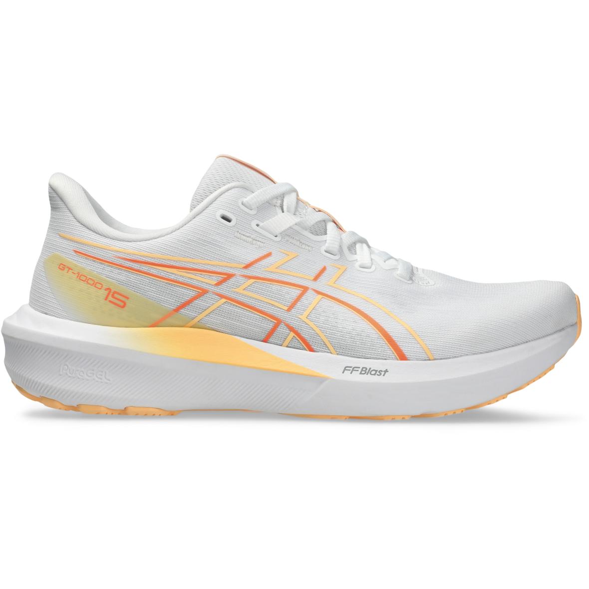 GT 1000 15 Damen Laufschuhe Weiß_100__WHITE/VIVID CORAL | 10