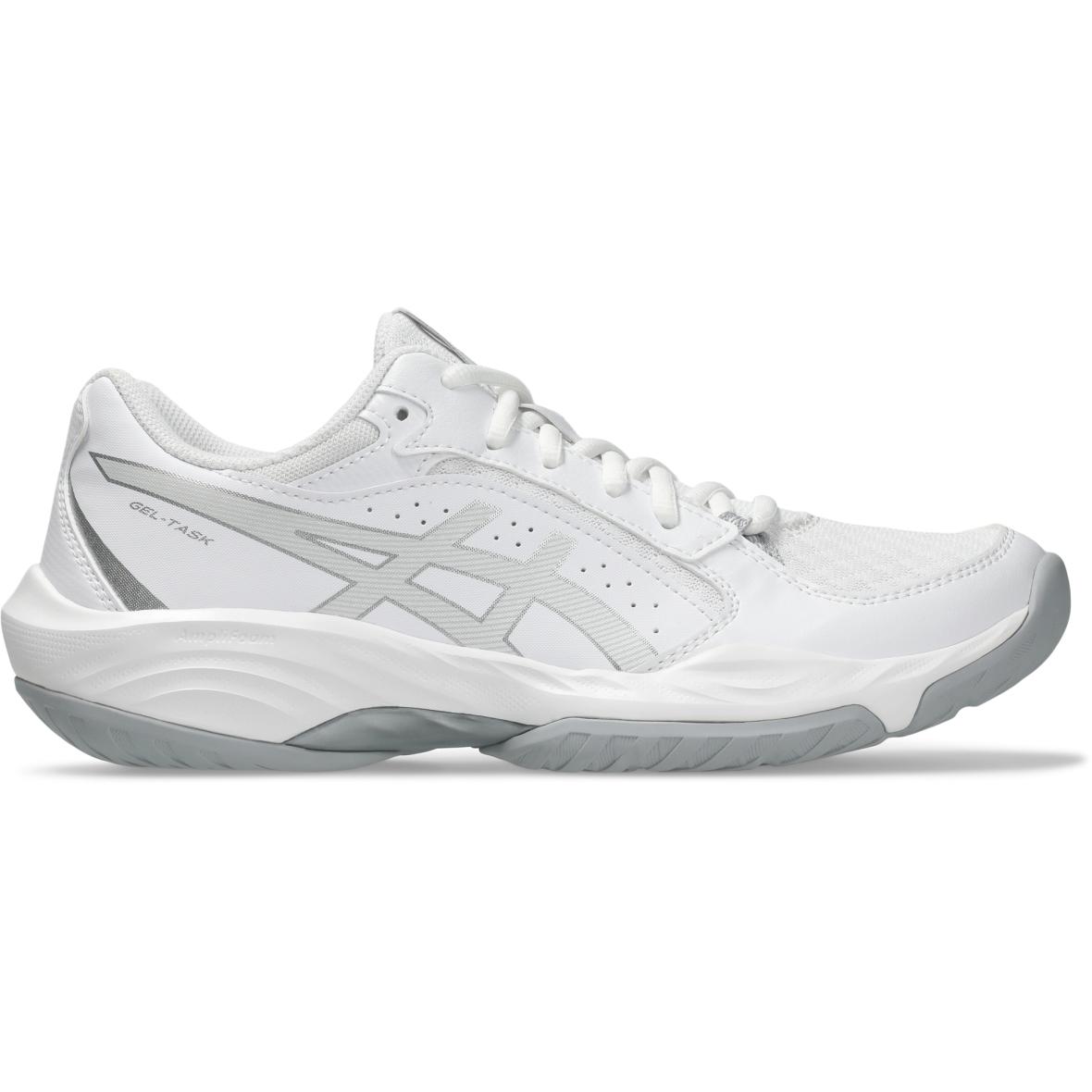Gel-Task 5 Damen Hallenschuhe Weiß_101__WHITE/PURE SILVER | 6