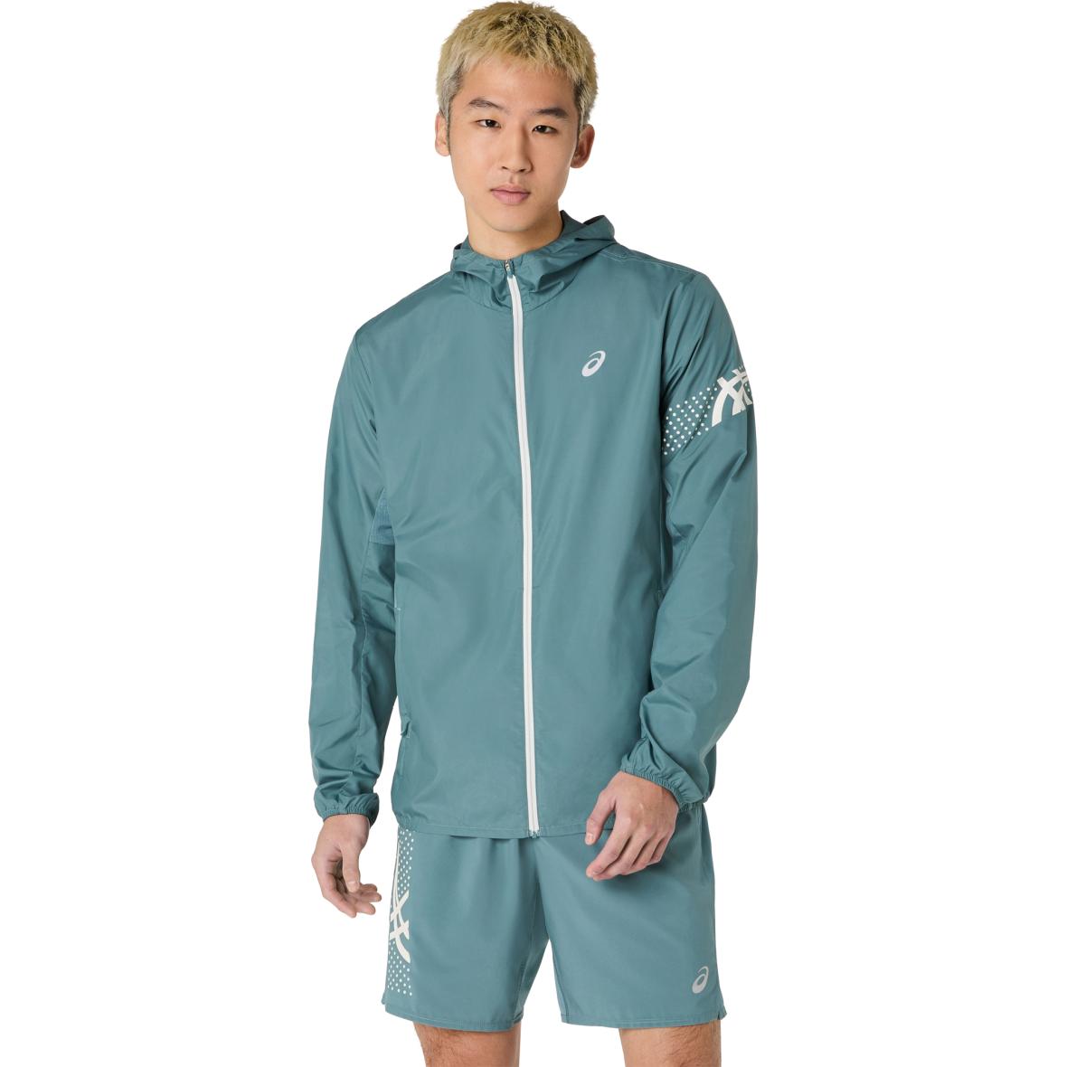 Icon Herren Laufjacke Petrol_402__FOGGY TEAL | S