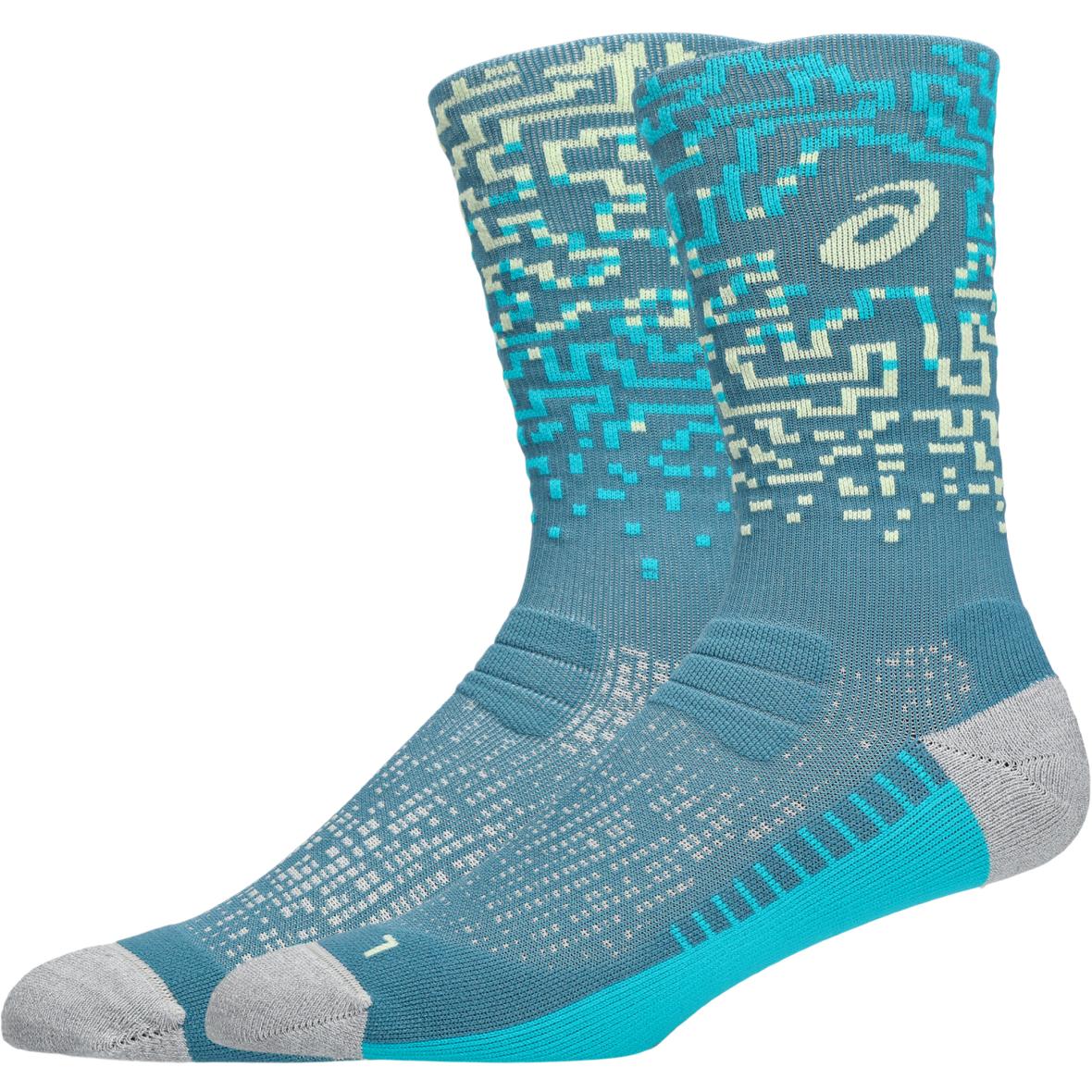 Performance Run Laufsocken Türkis_400__FOGGY TEAL/ENERGY AQUA | M