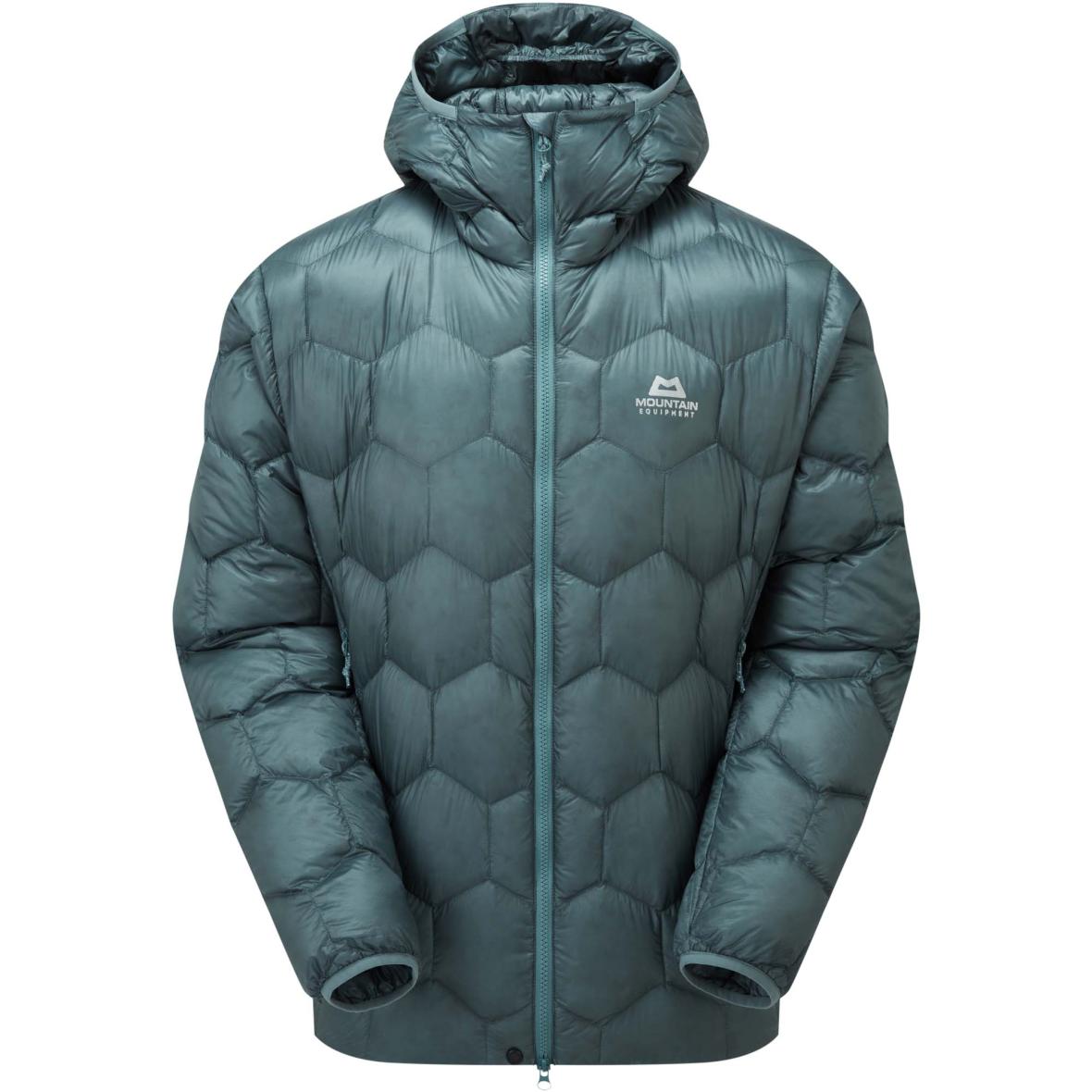 Xenith Hooded Herren Daunenjacke Grau_ME-01500 | S