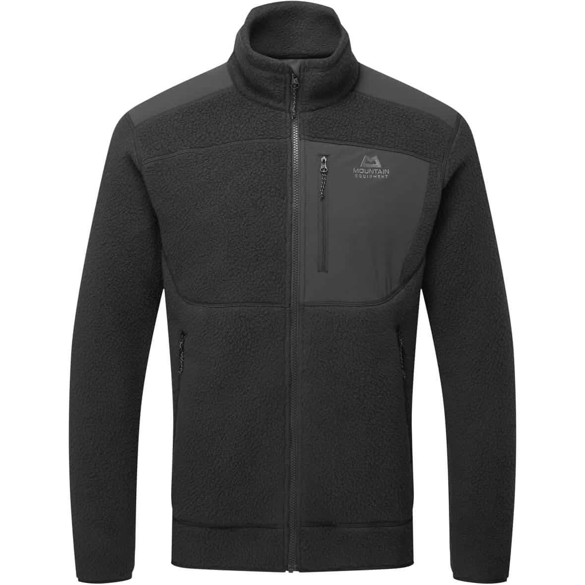 Highpile Herren Fleecejacke Schwarz_ME-01004 | S