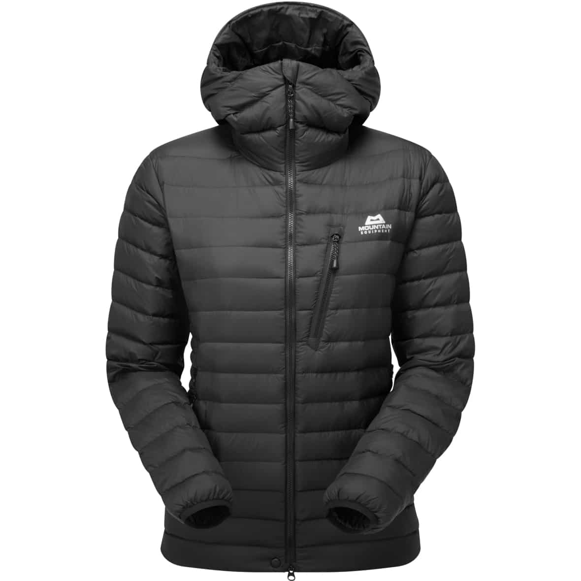 Earthrise Hooded Damen Daunenjacke Schwarz_ME-01004 | 34/36