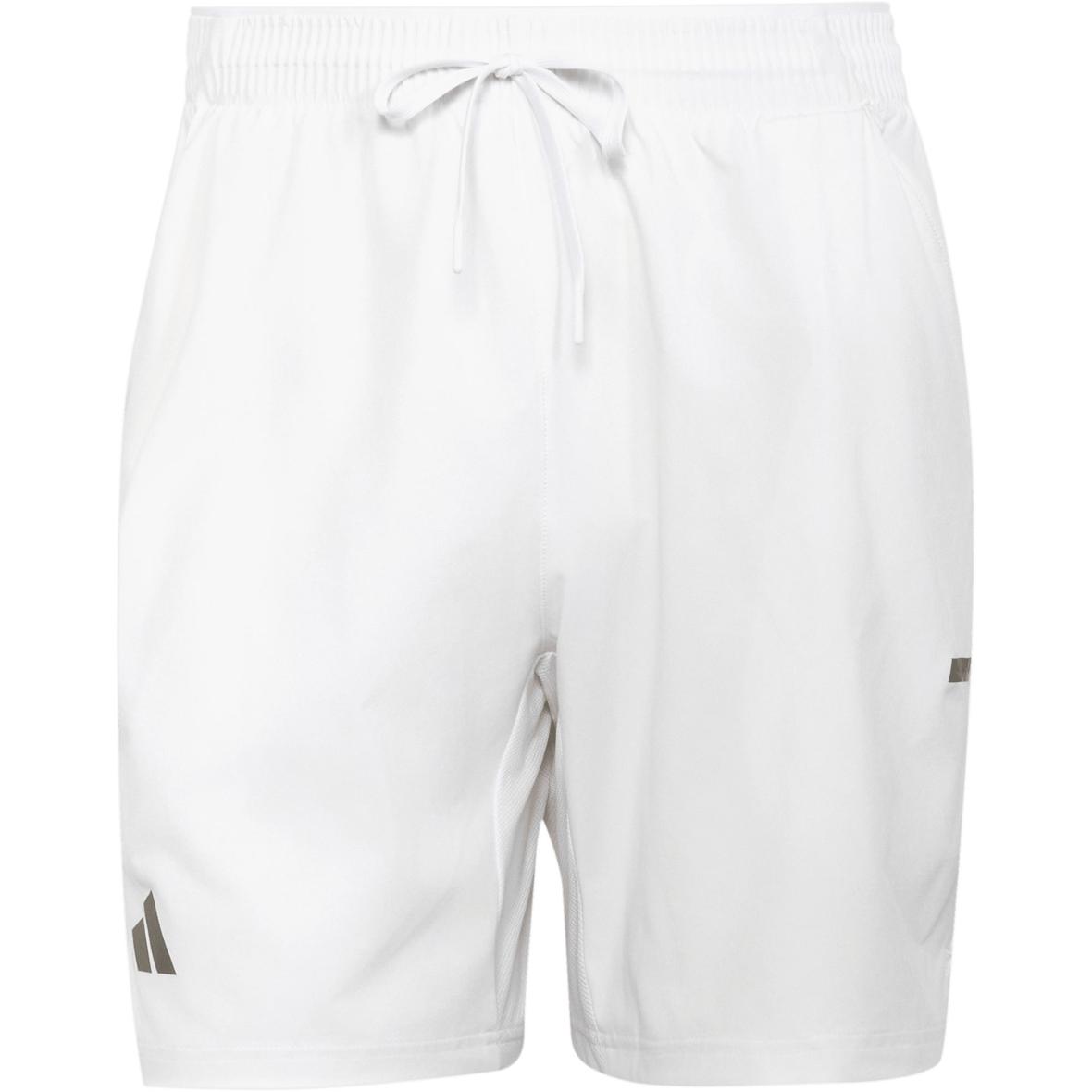 Tennis Herren Shorts Weiß_000__WHITE | L/7