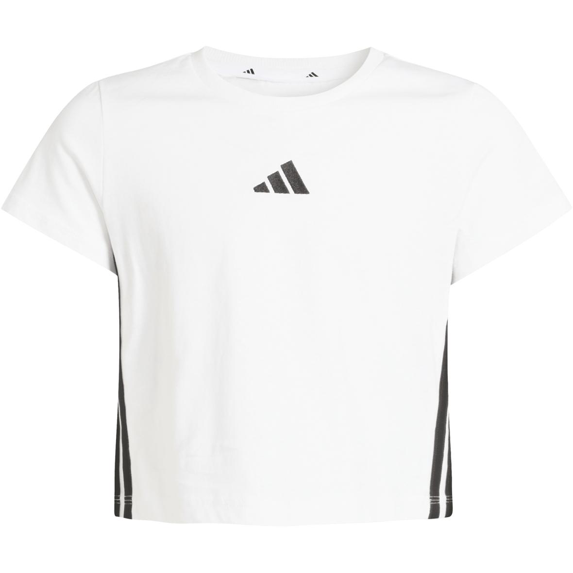 Essentials Kinder T-Shirt Weiß_000__WHITE/BLACK | 152