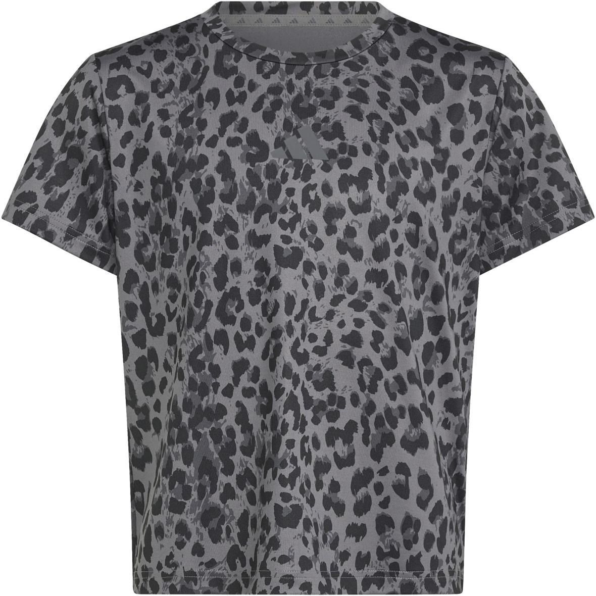 Seasonal Animal Print Sport  Kinder T-Shirt Anthrazit_000__GREFOU/GRESIX/BLACK/G | 116