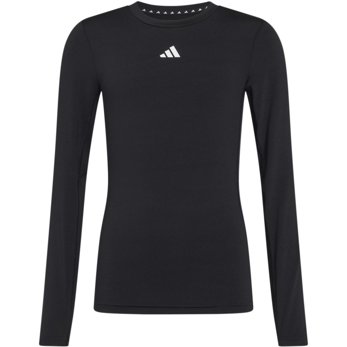 Techfit  Kinder Longsleeve Schwarz_000__BLACK/WHITE | 140