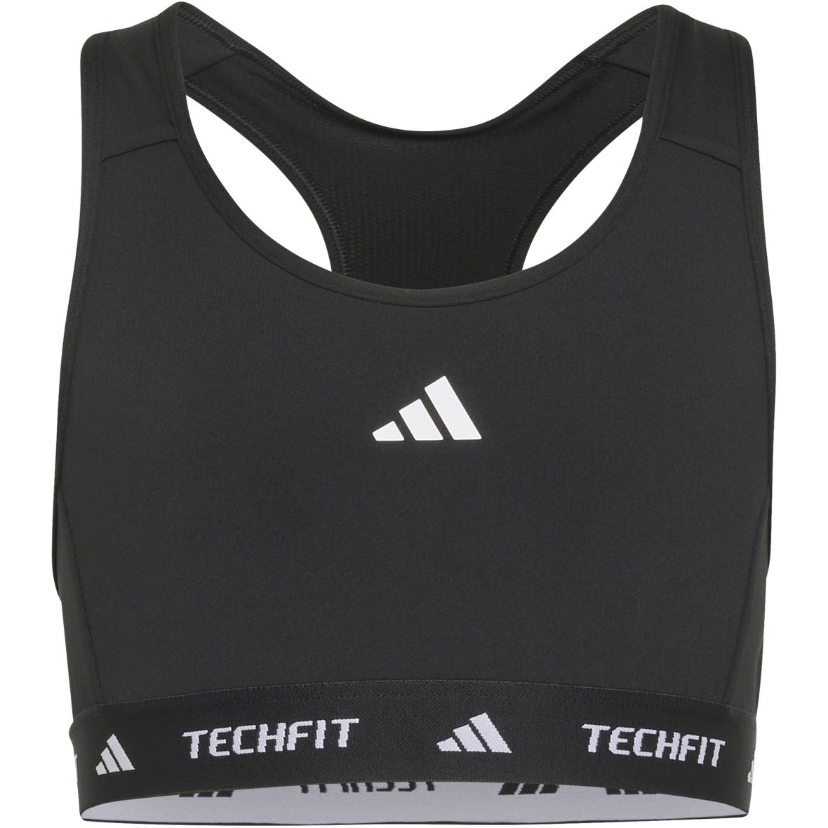 Techfit Power Kinder Sport-BH Schwarz_000__BLACK/WHITE | 152