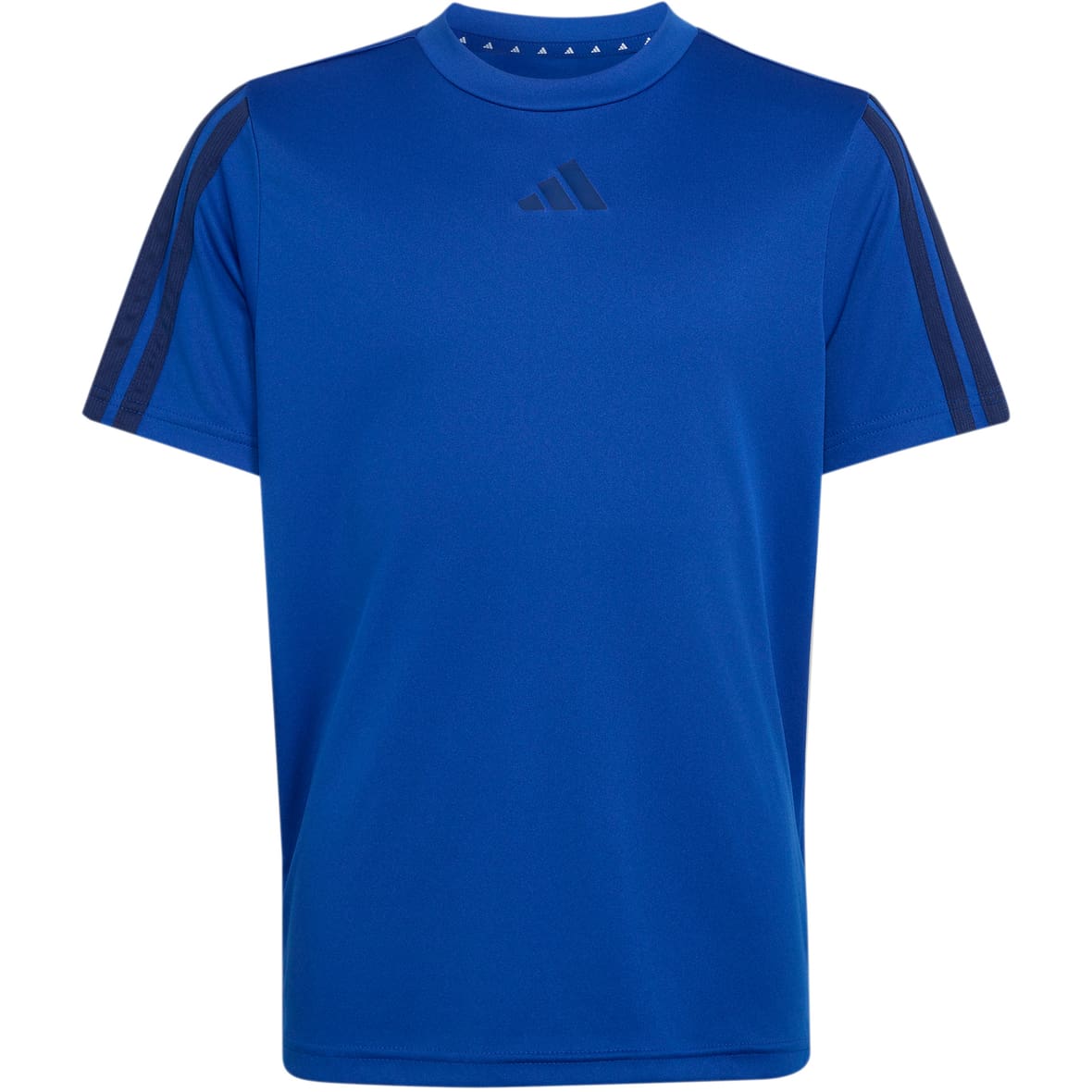  Train Essentials 3-Stripes  Kinder T-Shirt Blau_000__ROYBLU/DKBLUE | 128