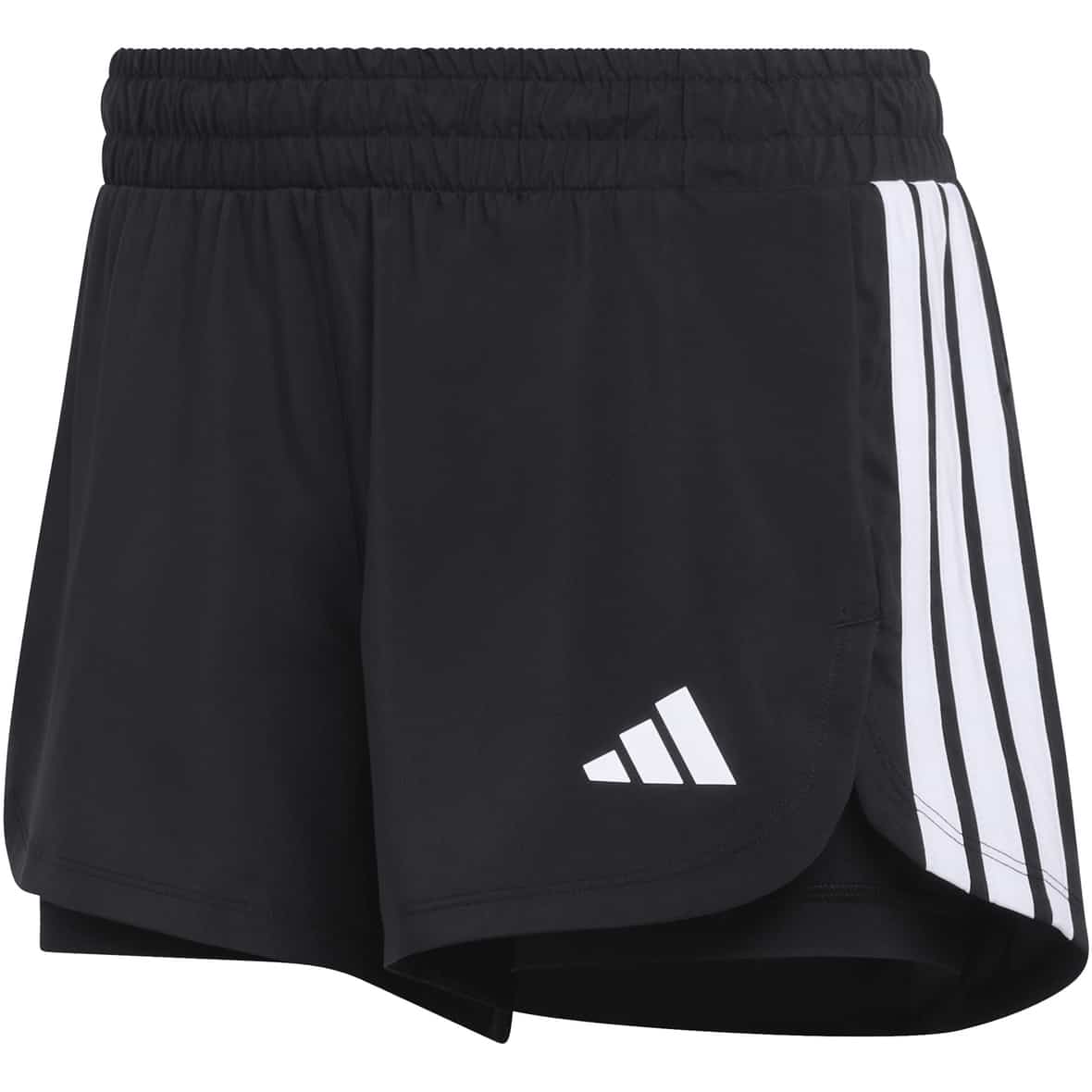 Pacer Workout Woven 2in1  Damen Shorts Schwarz_000__BLACK | XS