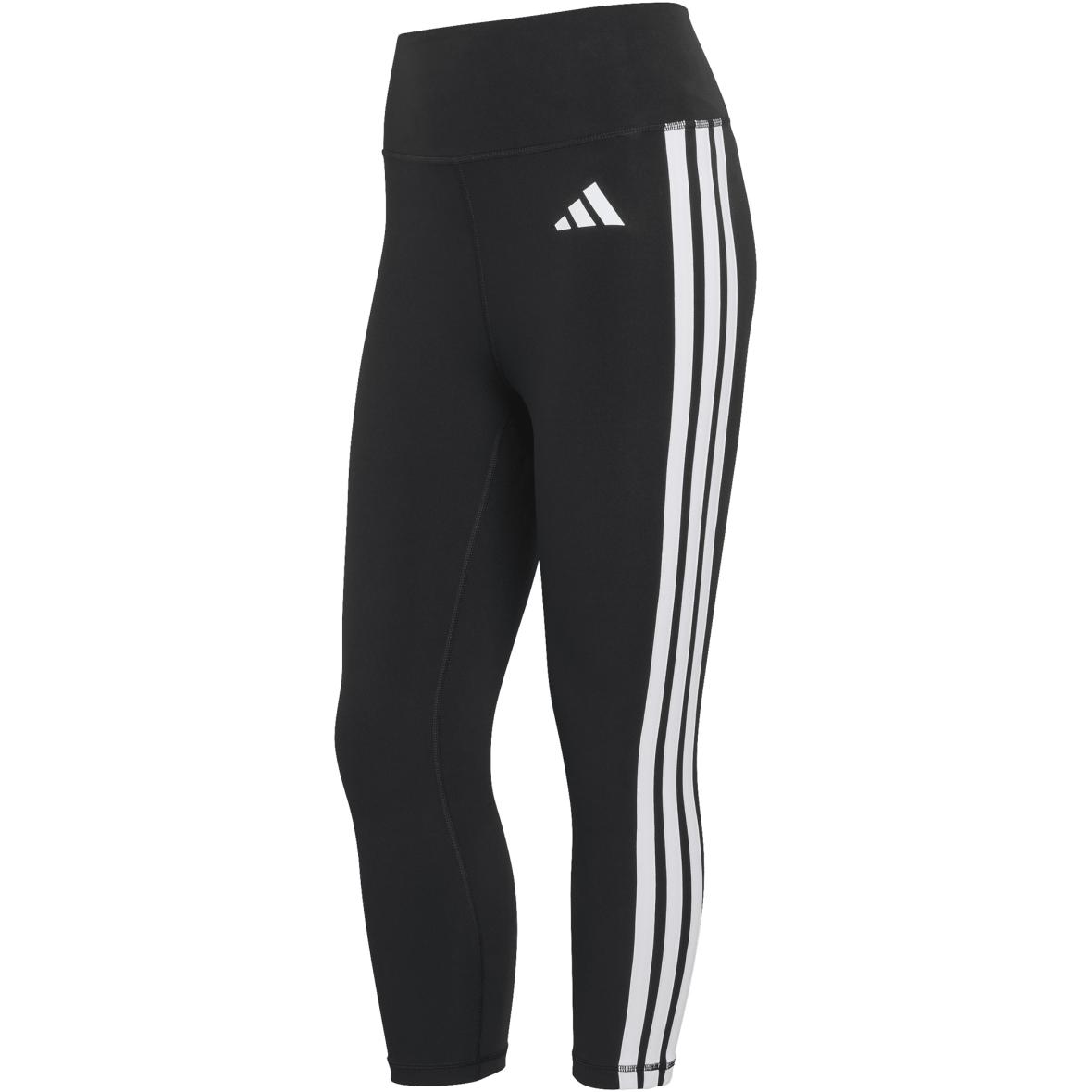Optime Essentials Workout Damen Leggings Schwarz_000__BLACK/WHITE | XS