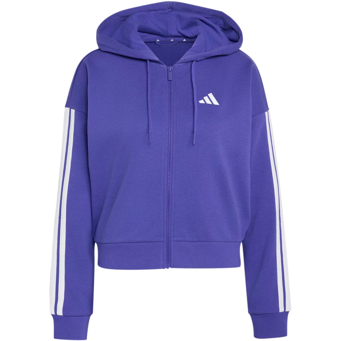 adidas Essentials 3-Stripes Damen Hoodie ( Violett L)
