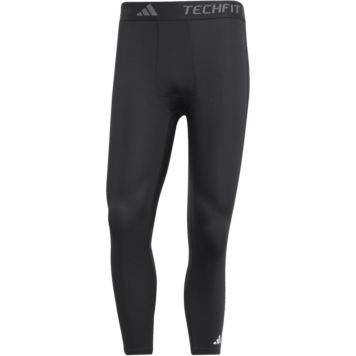  Techfit Compression Training 3/4  Herren Leggings Schwarz_000__BLACK | XXL