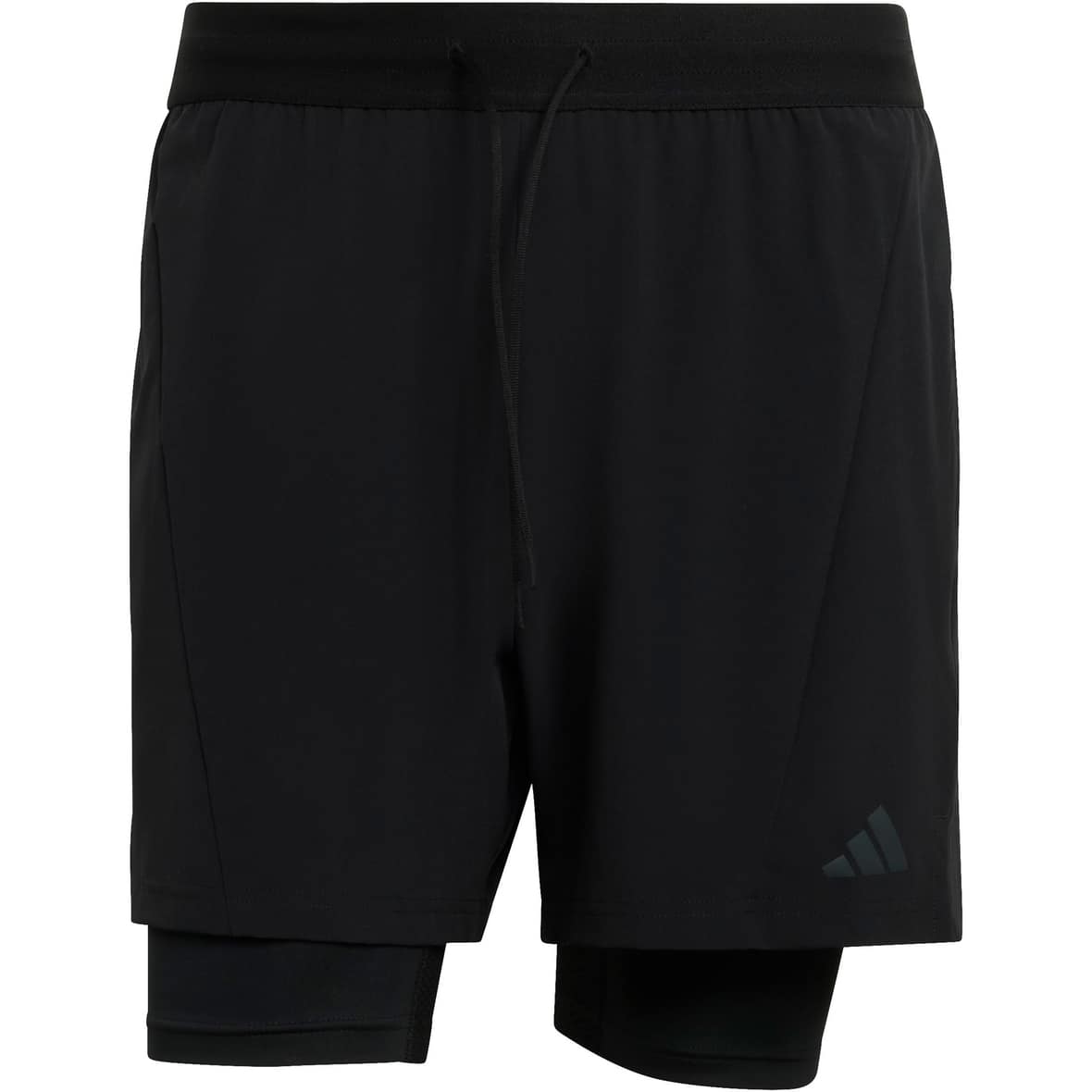 D4T 2IN1 Herren Shorts Schwarz_000__BLACK | XXL