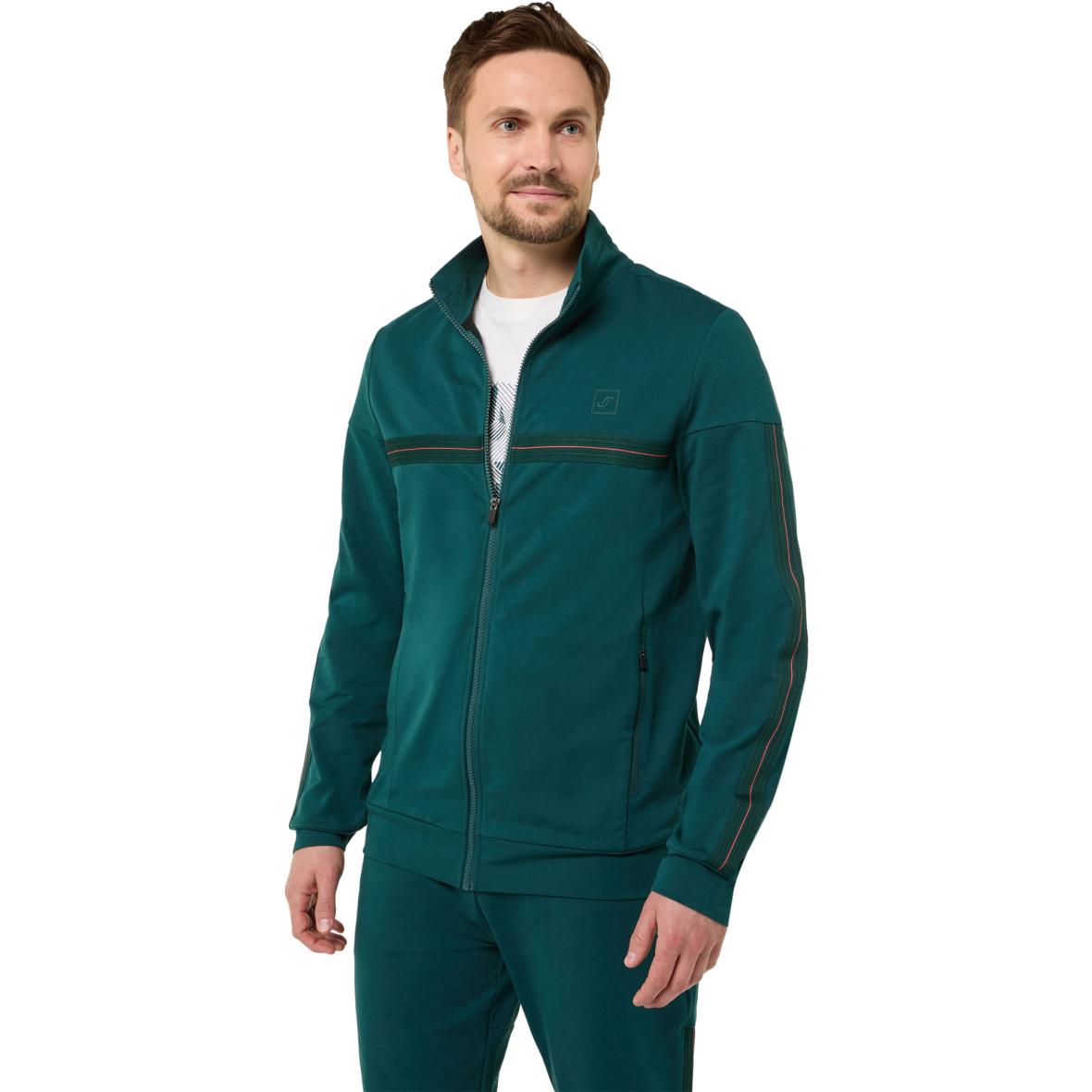 Corbinian Herren Trainingsjacke Grün_10581 | 48