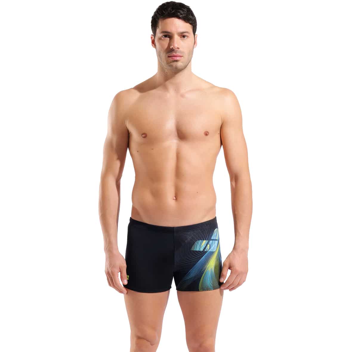 Jellyfish Herren Badehose Schwarz_550__BLACK-MULTI | 4
