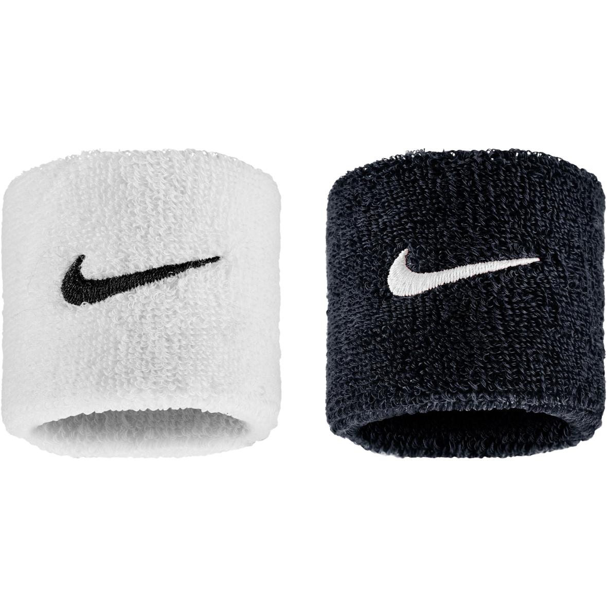 Swoosh Classic 2 PK Schweißband Weiß_101__WHITE/BLACK | one size
