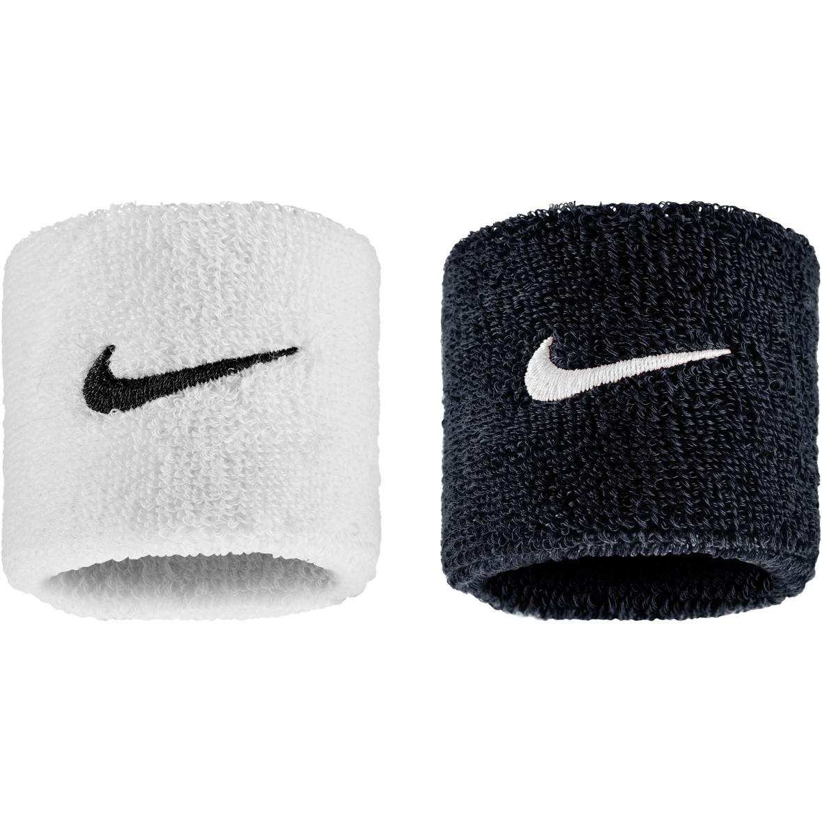 Swoosh Classic 2 PK Schweißband Schwarz_036__BLACK/WHITE/ | one size