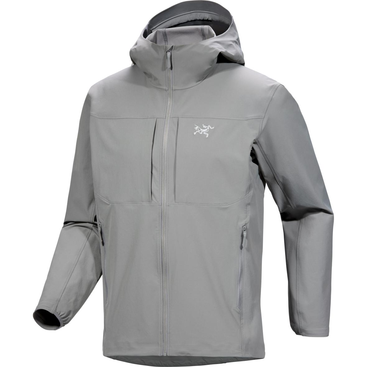 Gamma Hoody  Herren Softshelljacke Grau_FORAGE | S