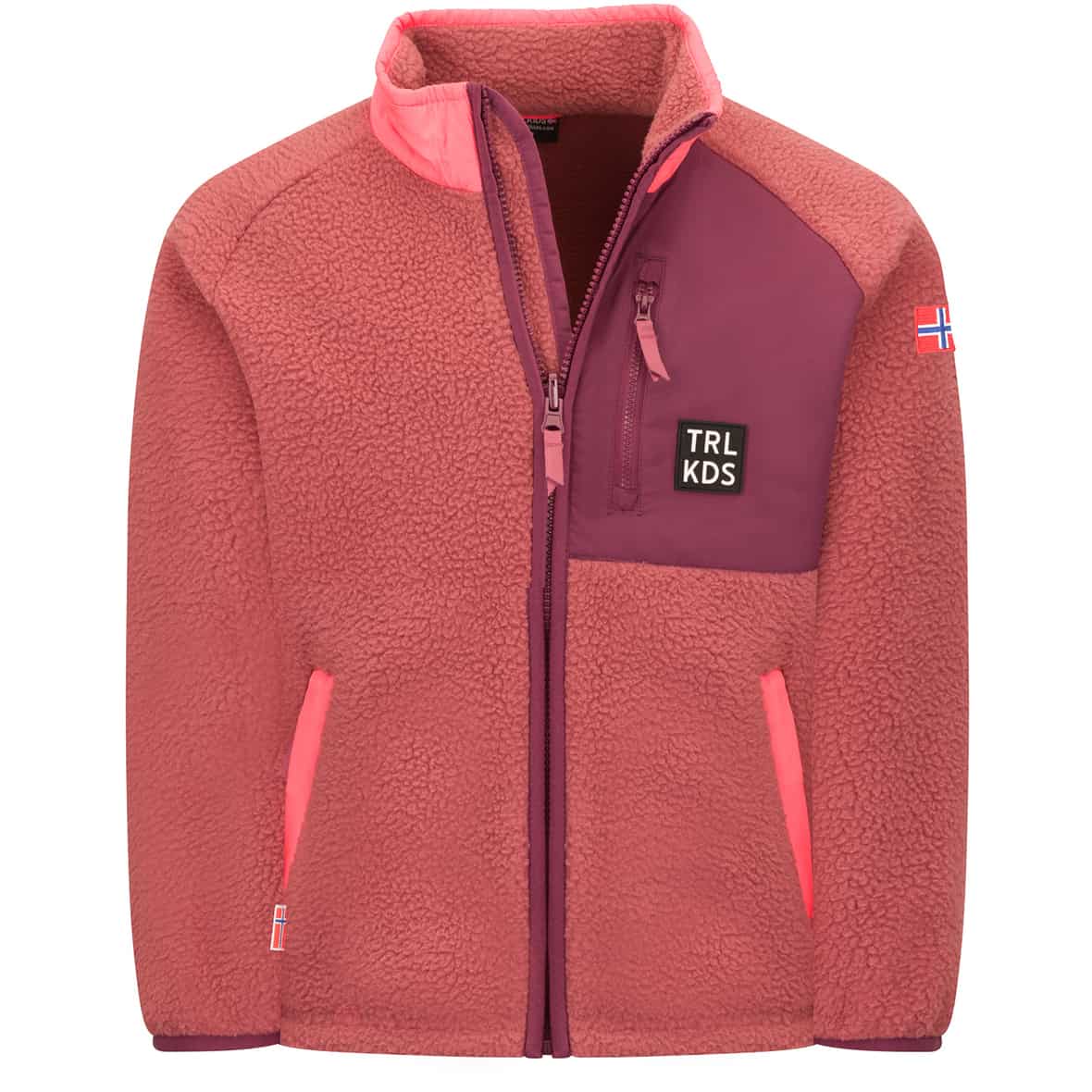 Odda  Kinder Fleecejacke Beere_253__FROZEN BERRY | 122