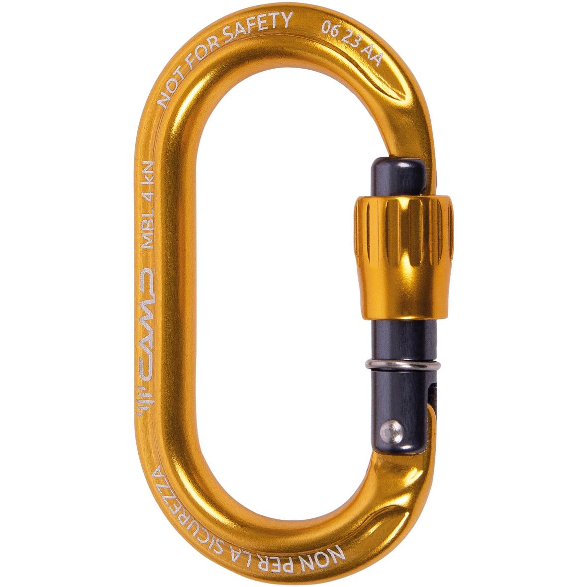 Ekto Lock Materialkarabiner Gelb_YELLOW | one size