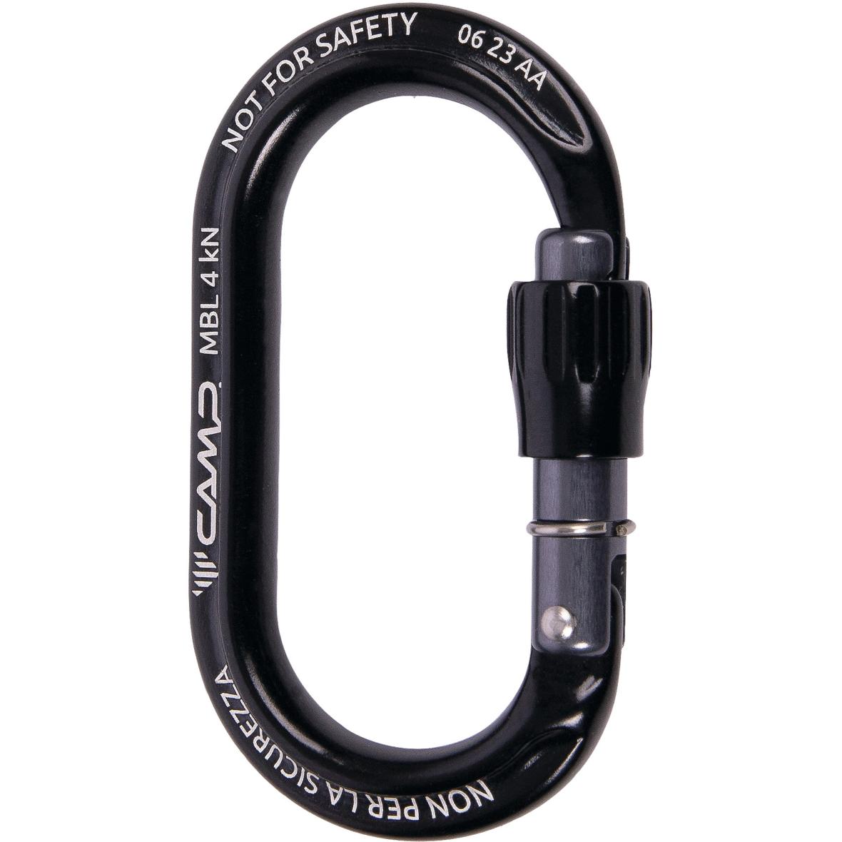 Ekto Lock Materialkarabiner Schwarz_BLACK | one size